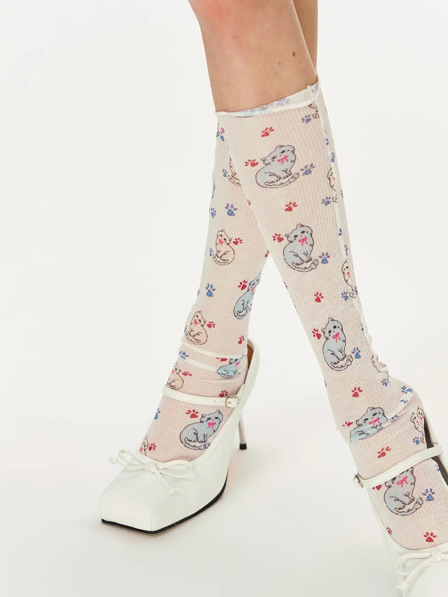 Deleteex Mewo Mewo Mid-Calf Princess Socks | Canton Collective