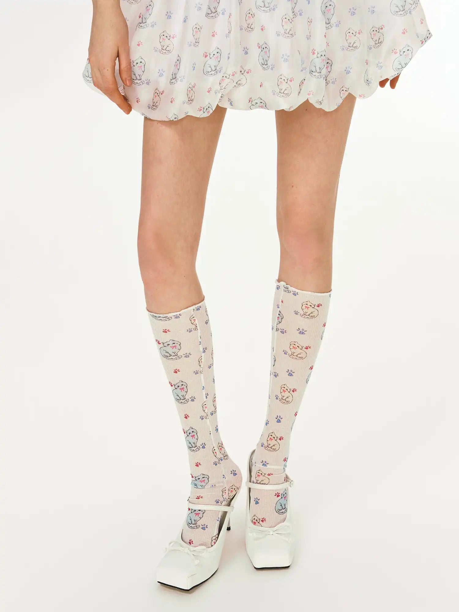 Deleteex Mewo Mewo Mid-Calf Princess Socks | Canton Collective