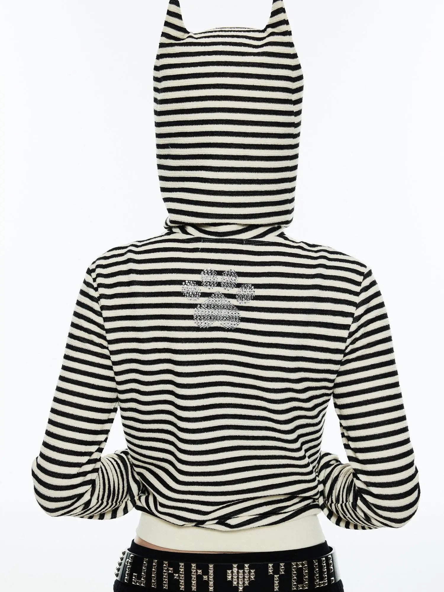 1Jinn Studio Midnight Meow Zip-up Hoodie | Canton Collective