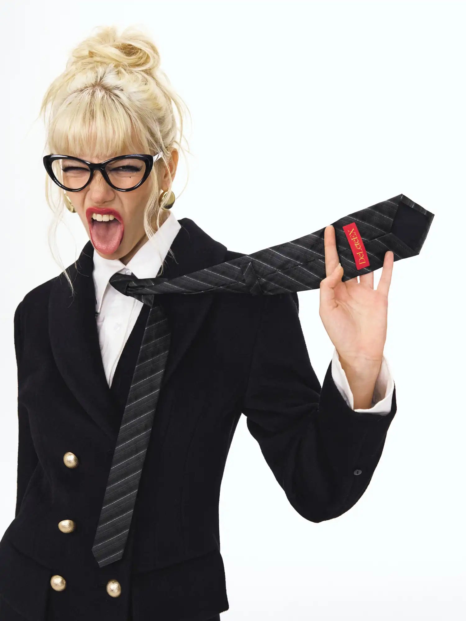 Deleteex Modern Feel Striped Tie | Canton Collective