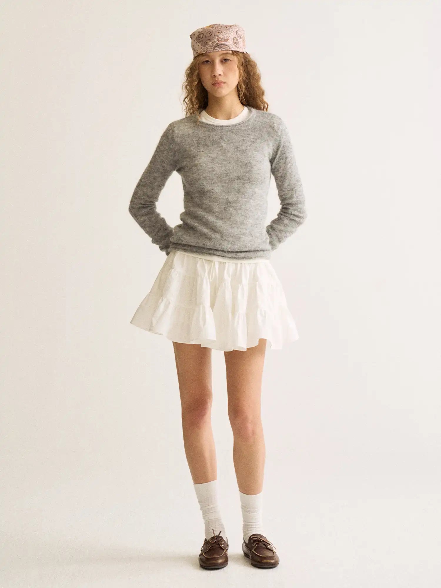 FirstFloor Mohair Crew Neck Sweater | Canton Collective