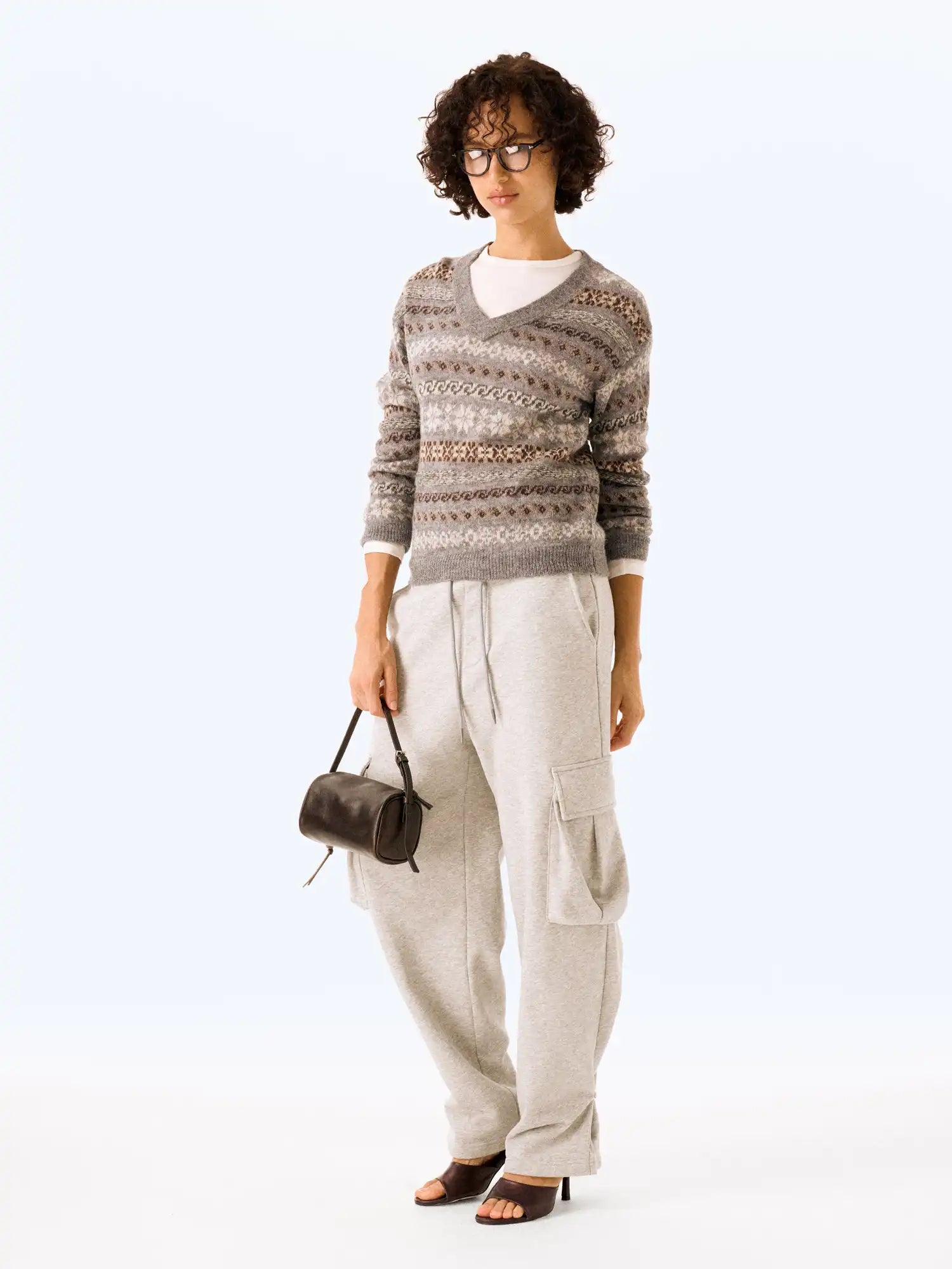 FirstFloor Mohair V-Neck Sweater | Canton Collective