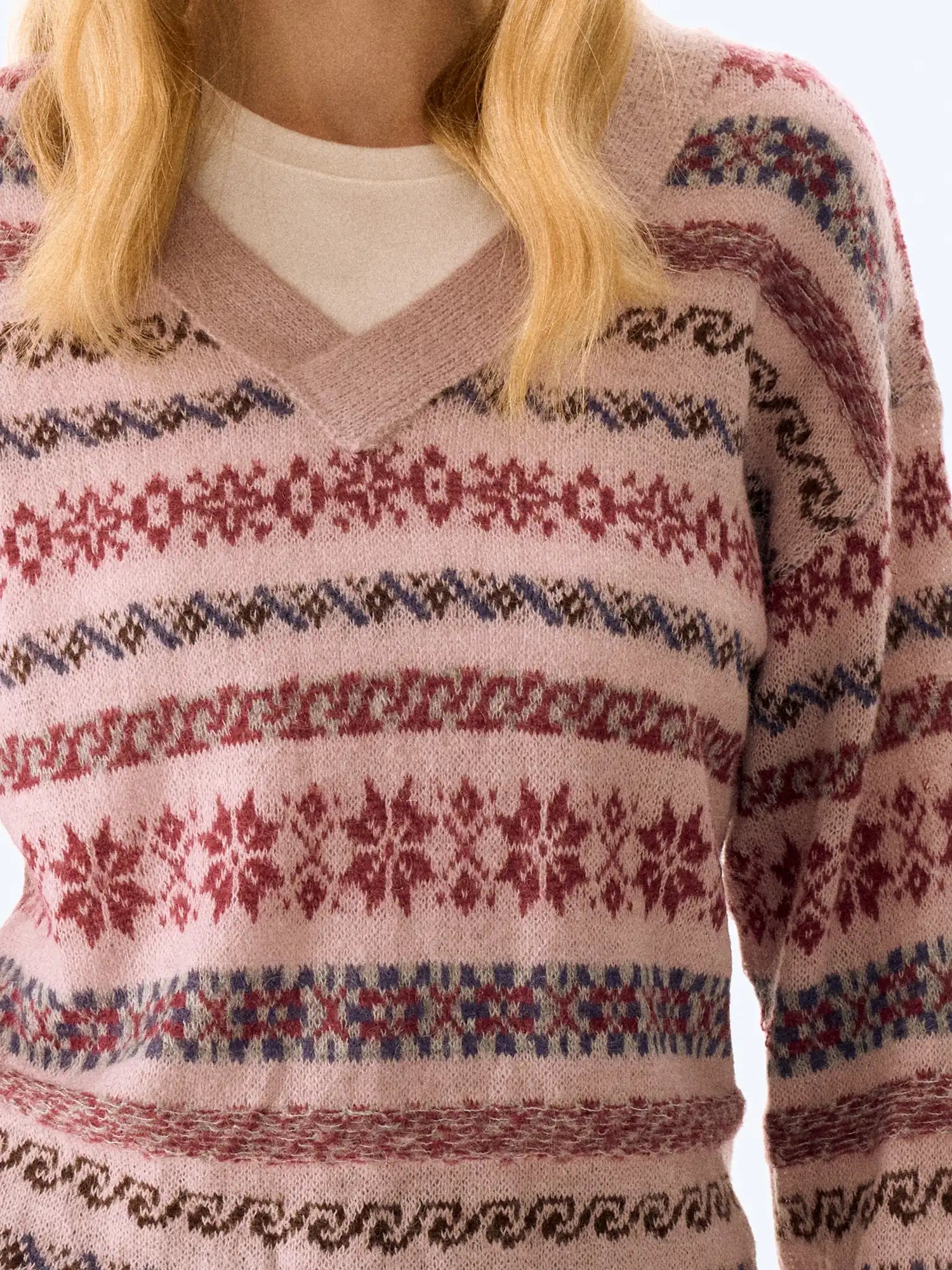 FirstFloor Mohair V-Neck Sweater | Canton Collective