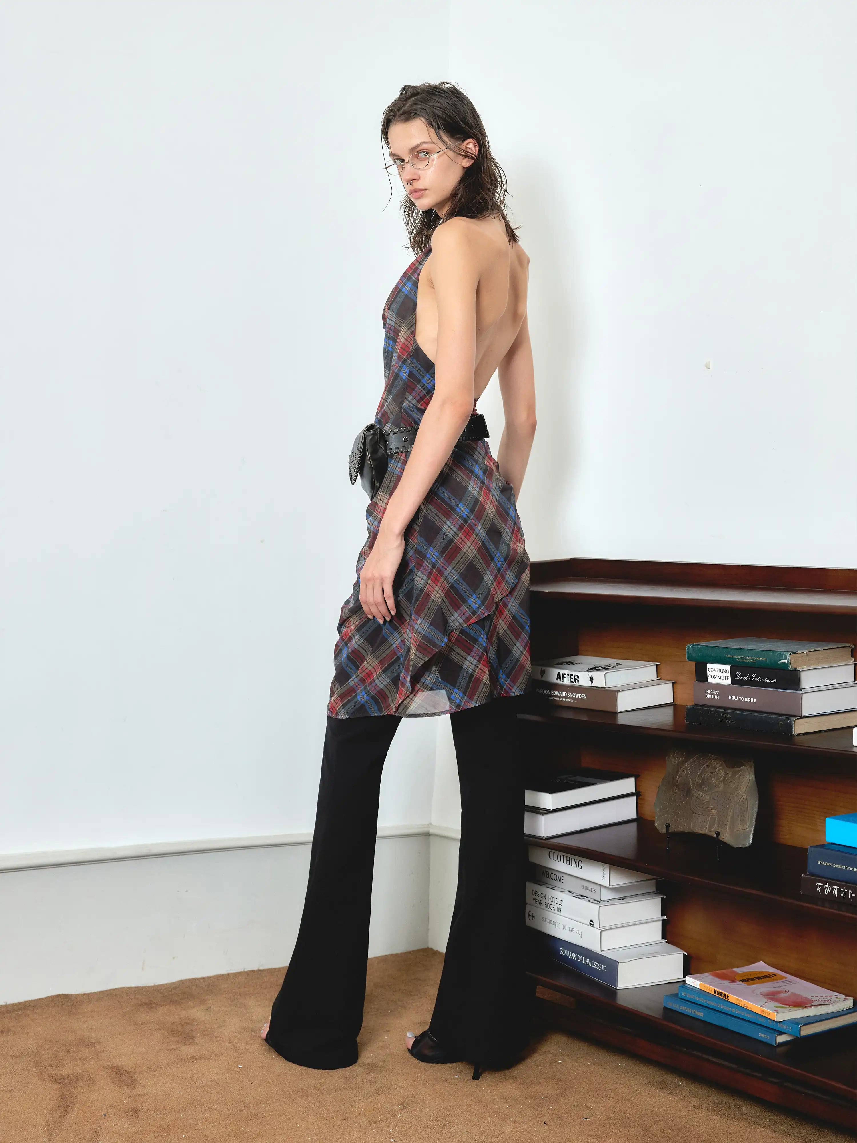 2th No Rules Plaid Wrap Dress | Canton Collective