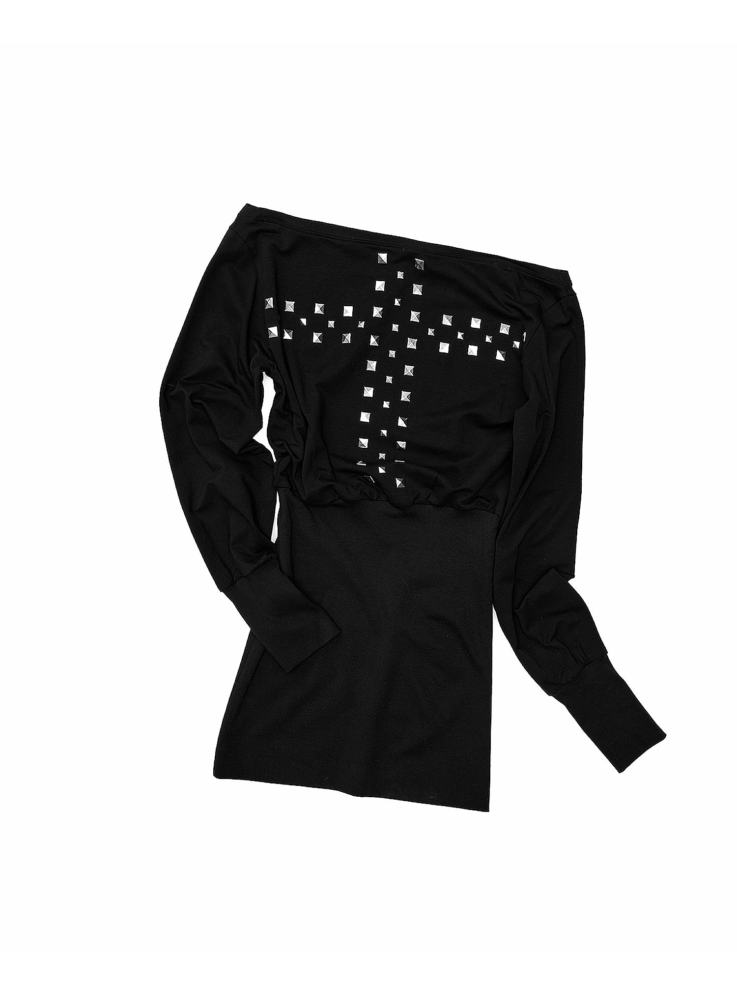 1Jinn Studio Off Shoulder Long Sleeve Bodycon Mini Dress | Canton Collective