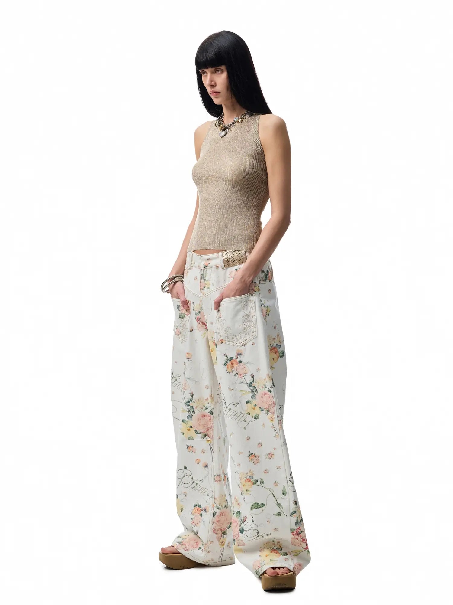 1Jinn Studio Open Back Knit Tank Top | Canton Collective