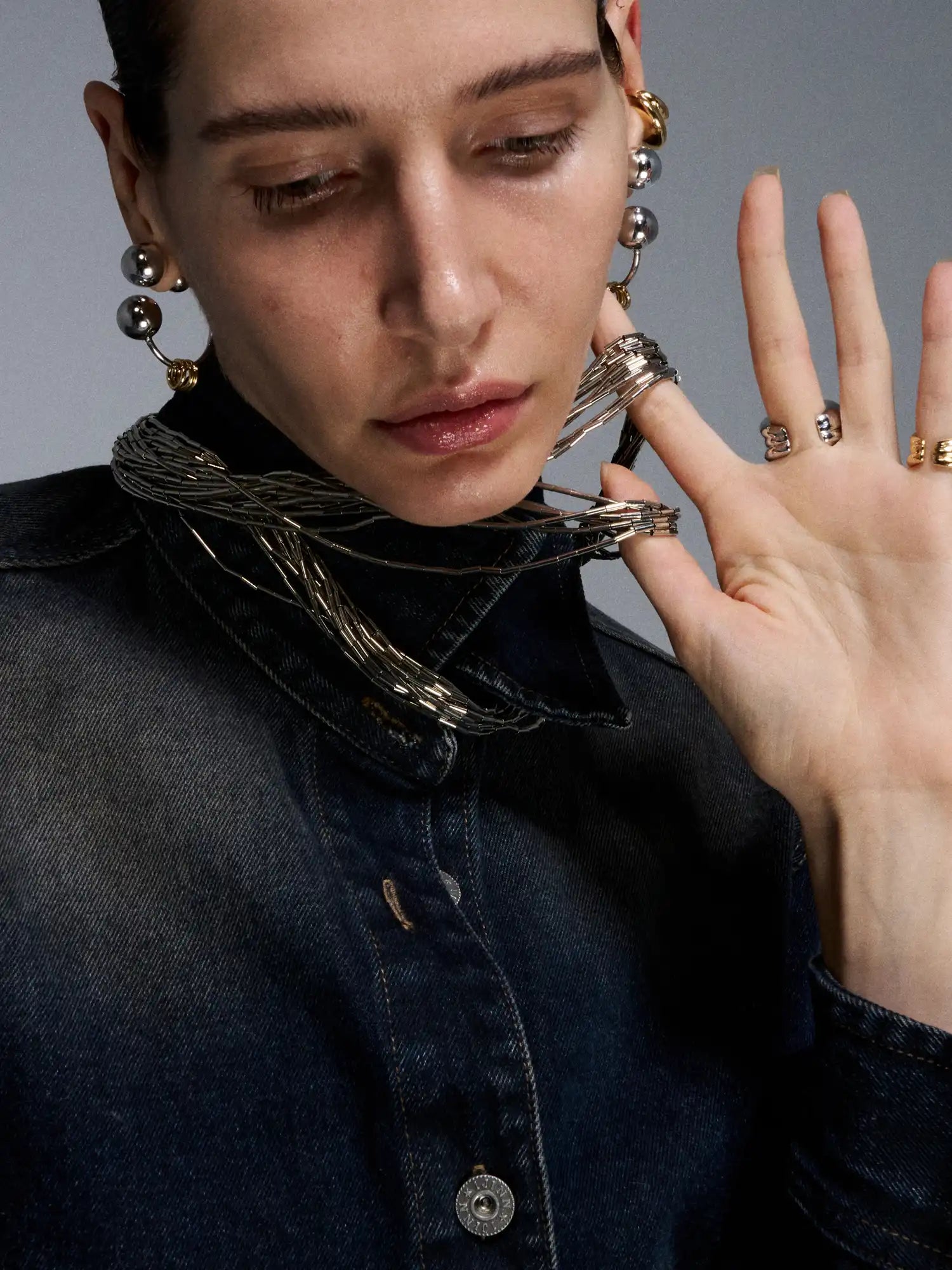 1Jinn M2M Original Silver Tube Necklace | Canton Collective