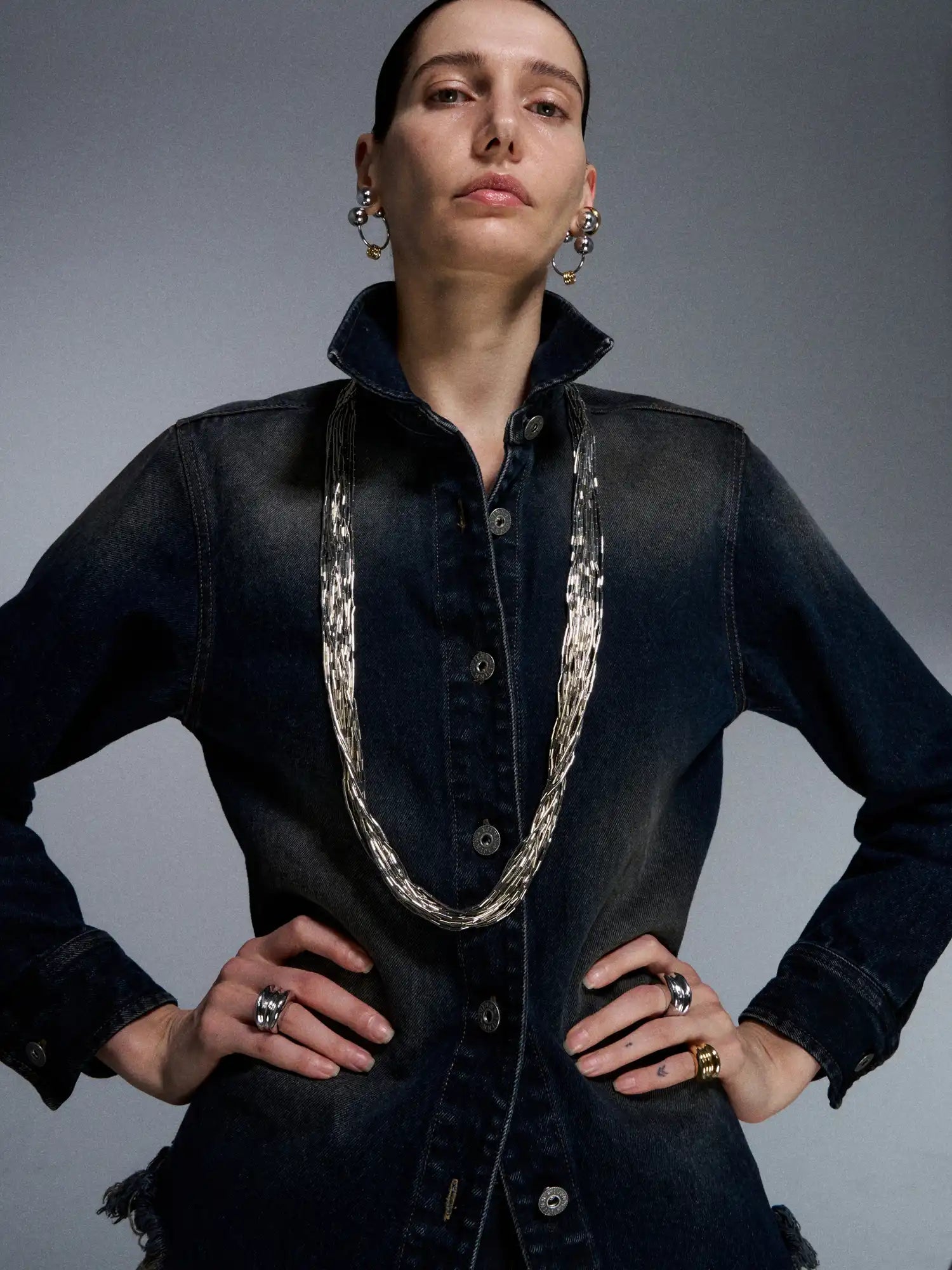 1Jinn M2M Original Silver Tube Necklace | Canton Collective