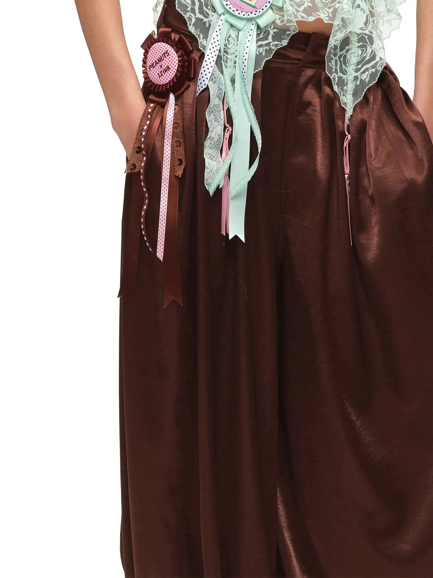 1Jinn Studio Oversized Acetate Satin Balloon Pants | Canton Collective