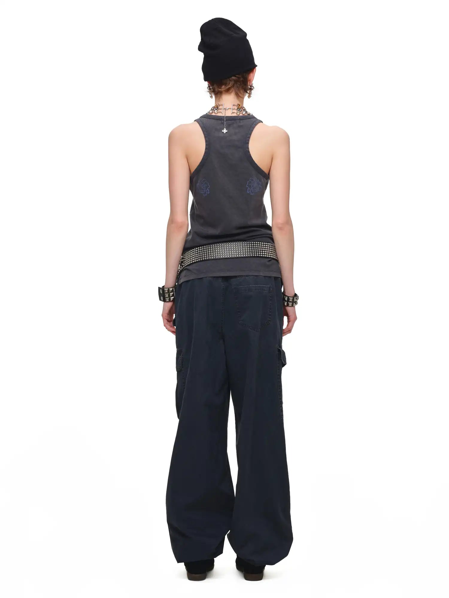 1Jinn Studio Oversized Cotton Baggy Cargo Pants | Canton Collective