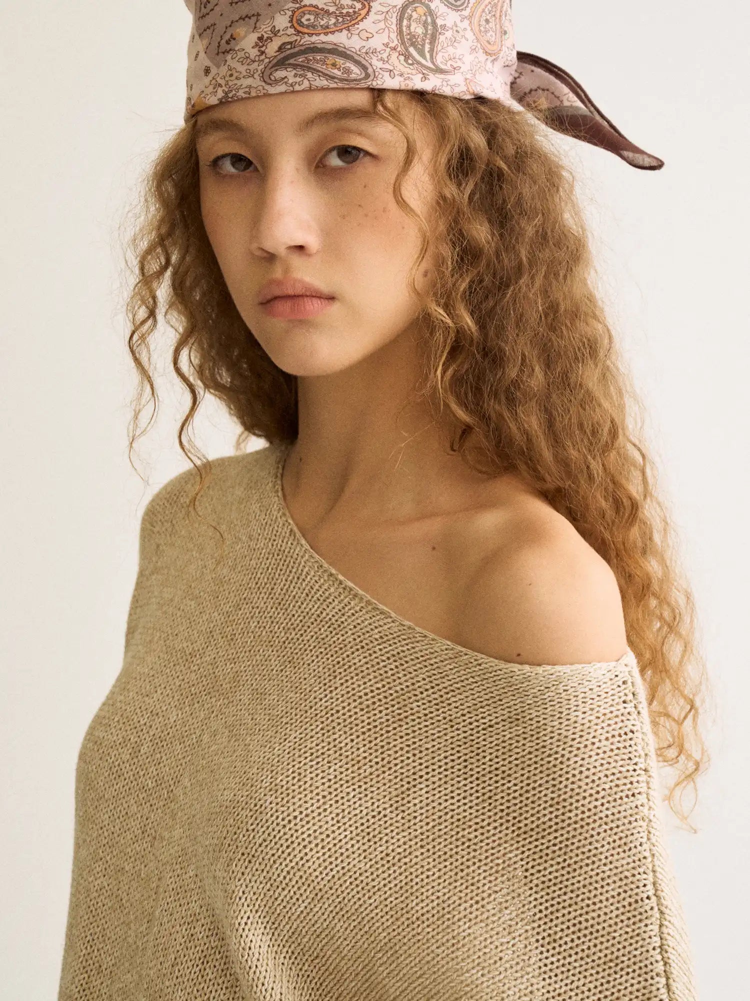 FirstFloor Oversized Linen Knit Sweater | Canton Collective
