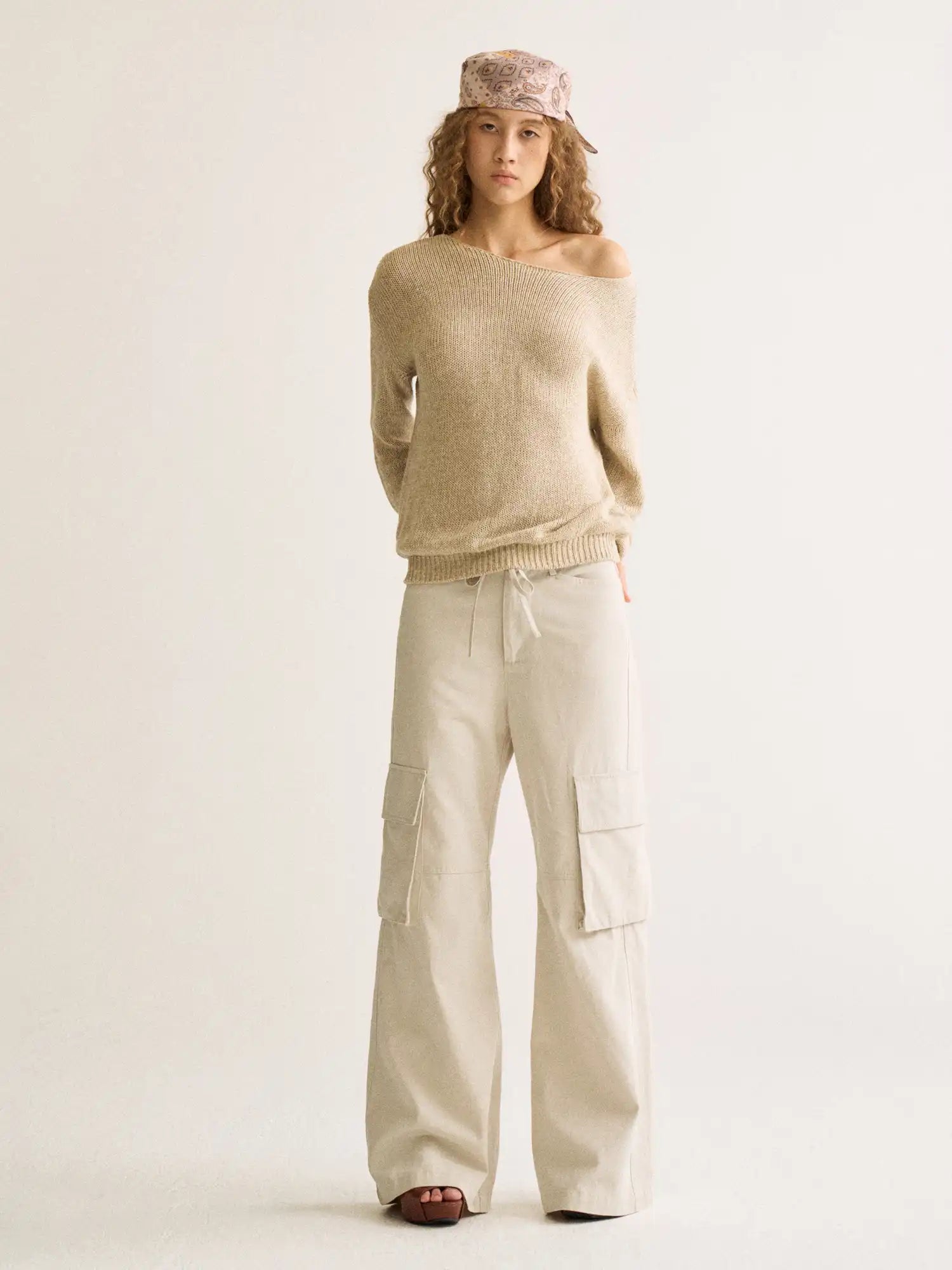 FirstFloor Oversized Linen Knit Sweater | Canton Collective