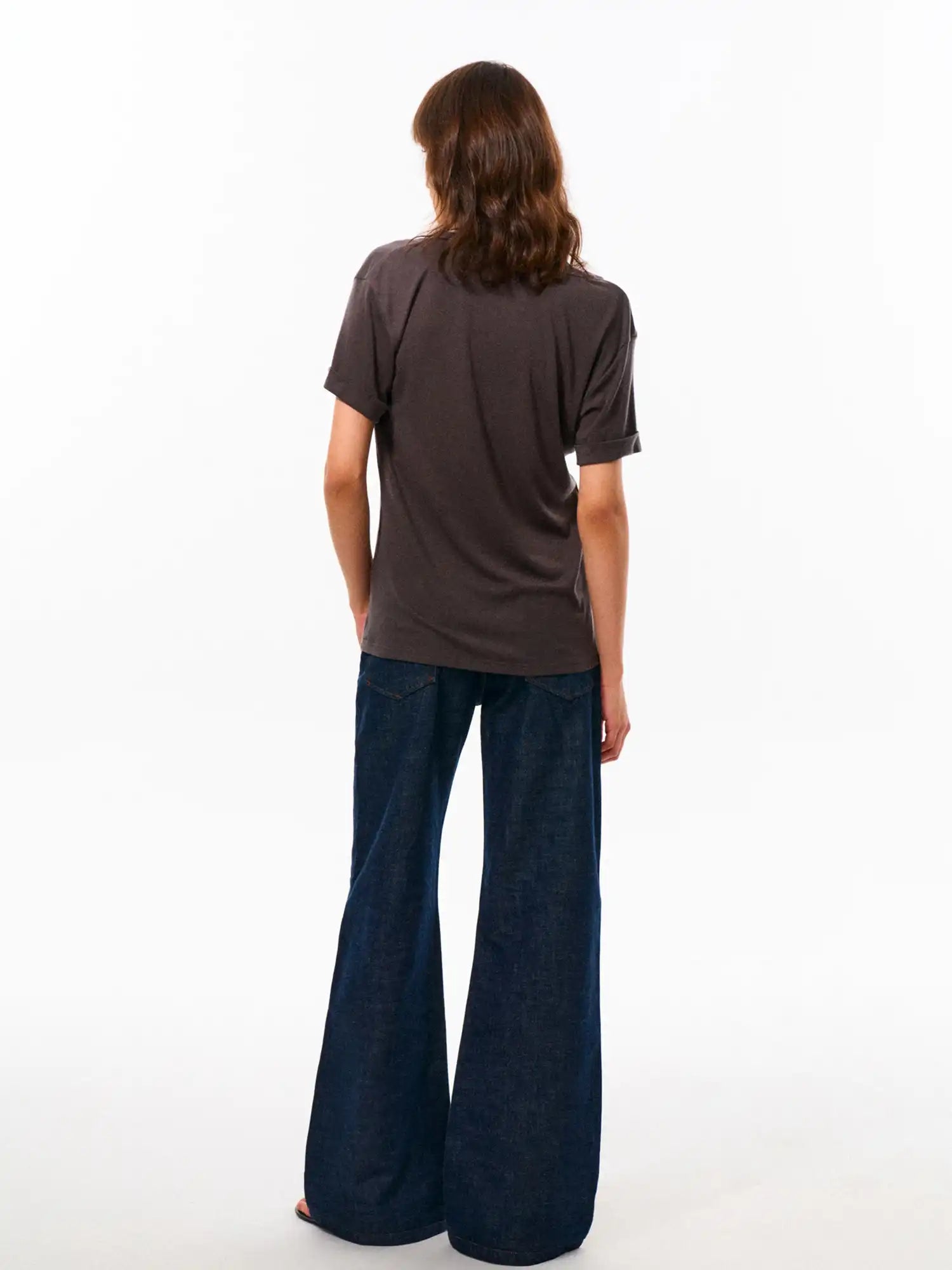 FirstFloor Oversized V-neck Merino Top | Canton Collective