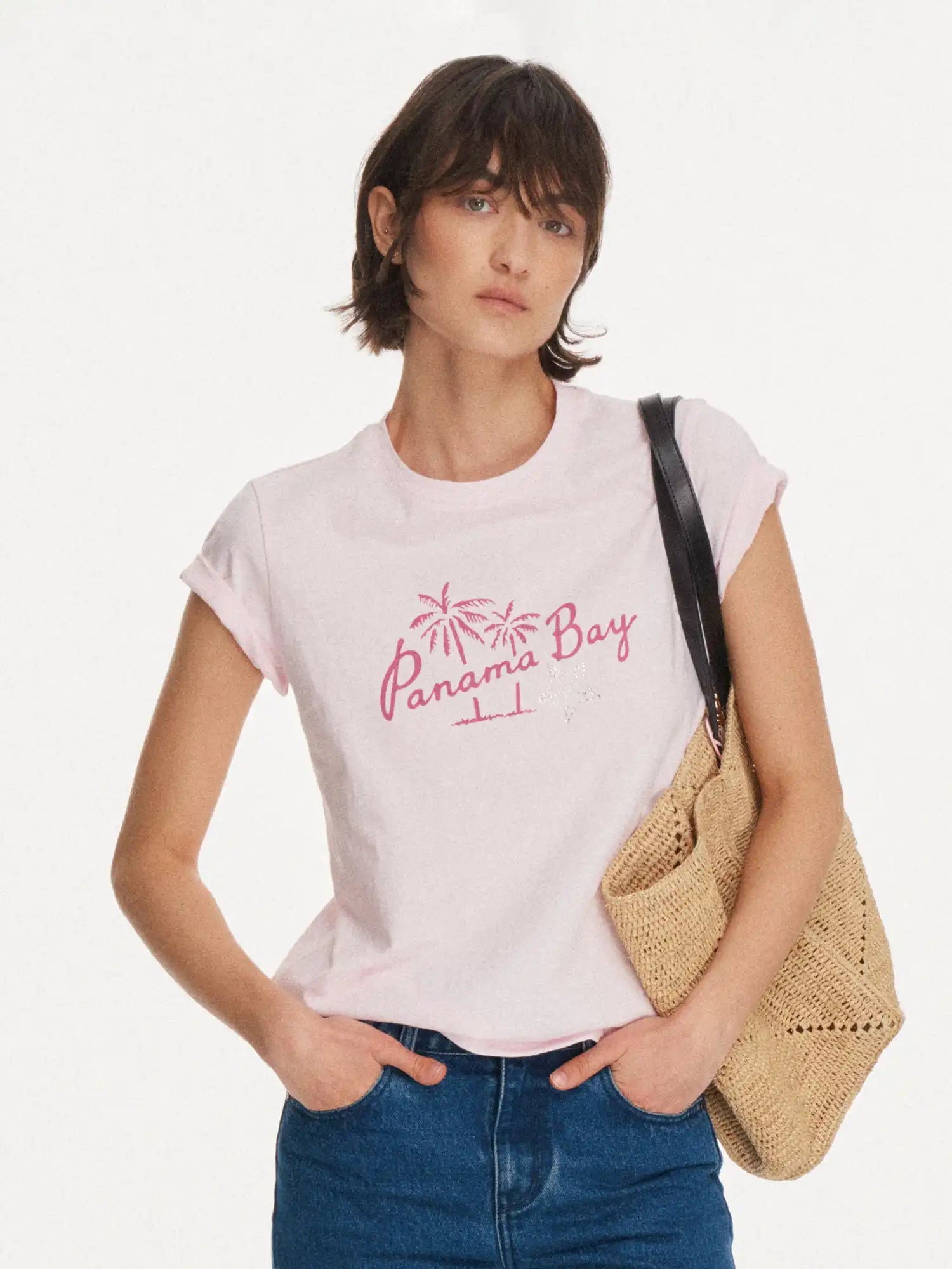 First Floor Panama Bay Vintage Cotton Graphic Baby Tee | Canton Collective
