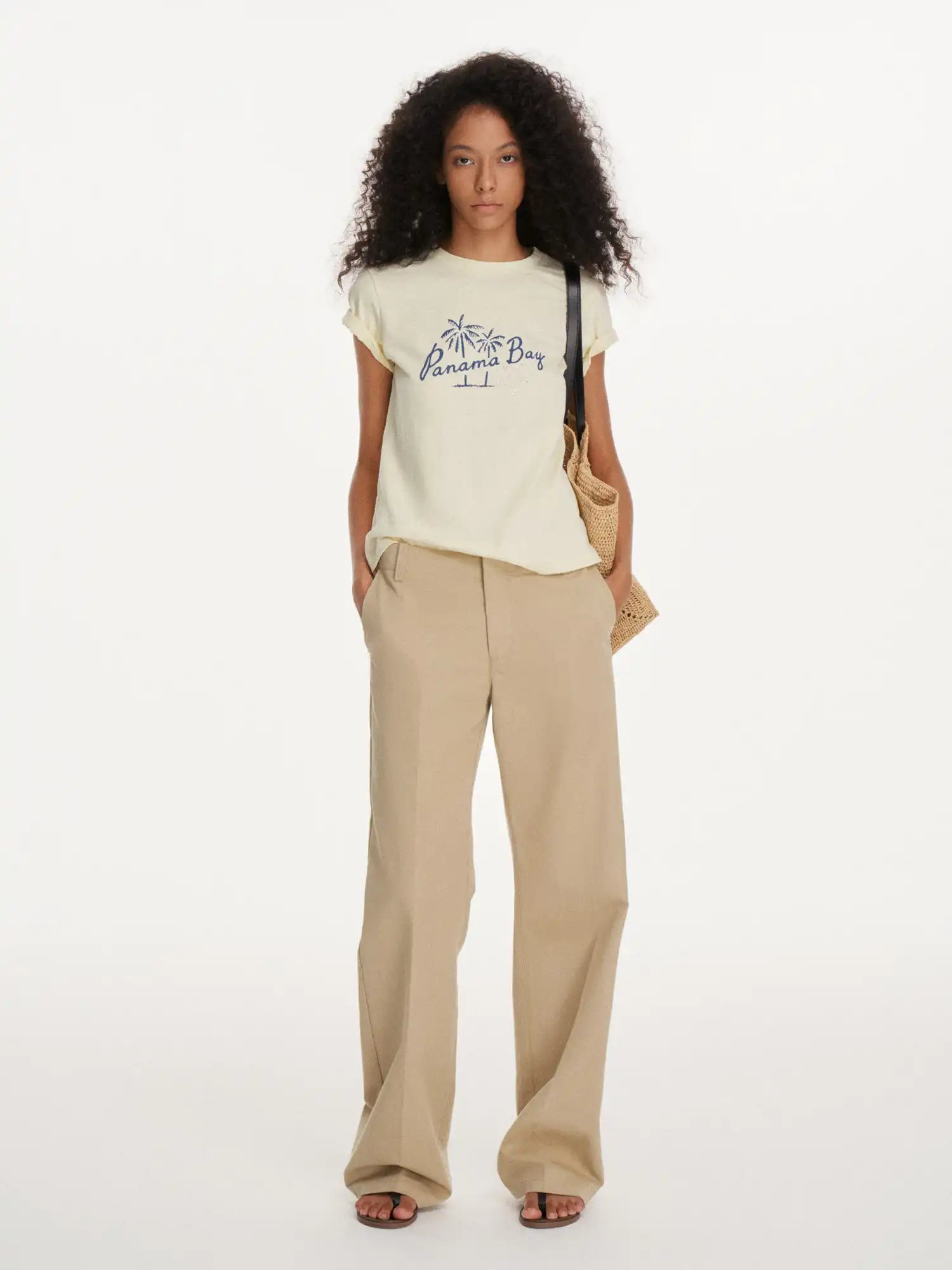 First Floor Panama Bay Vintage Cotton Graphic Baby Tee | Canton Collective