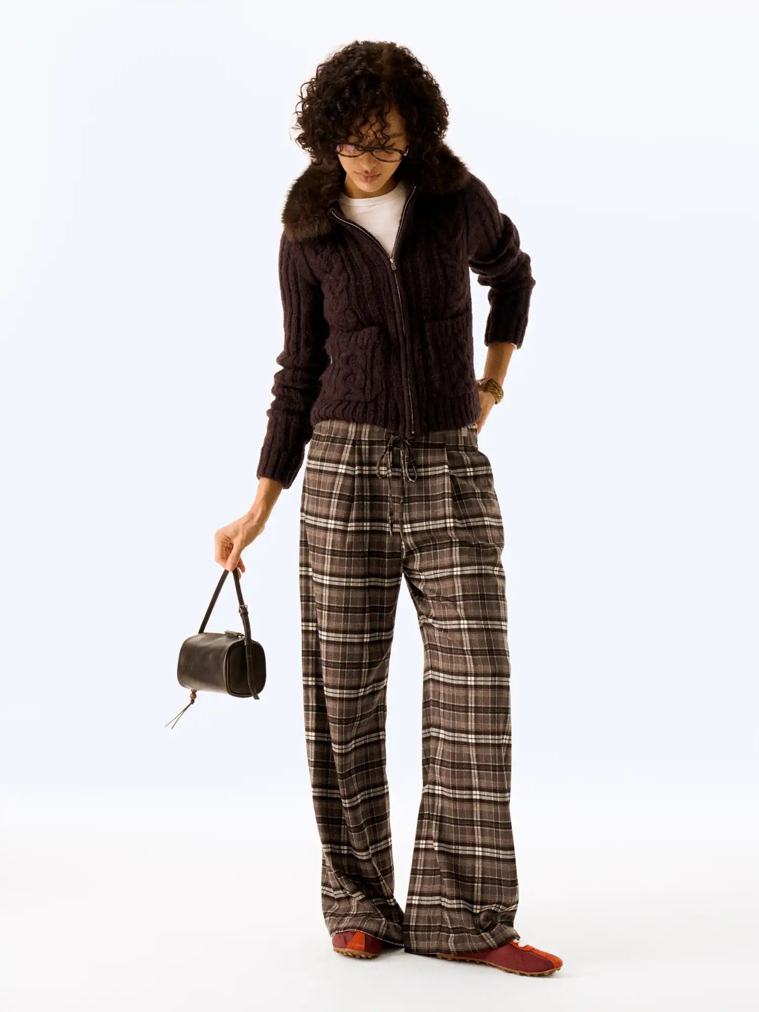 FirstFloor Plaid Casual Pants | Canton Collective