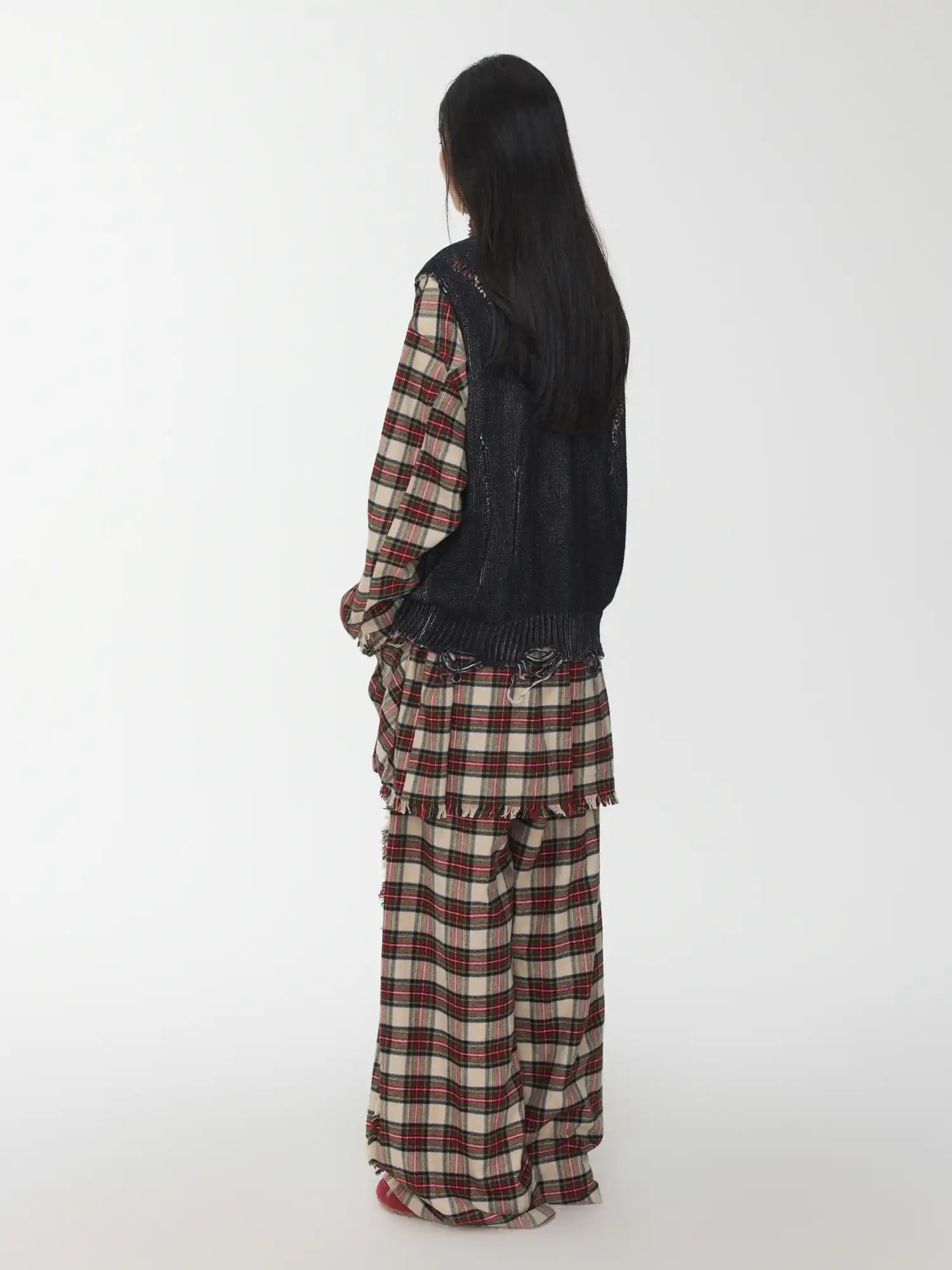 1Jinn Studio Playful Cat Jacquard Knit Vest | Canton Collective