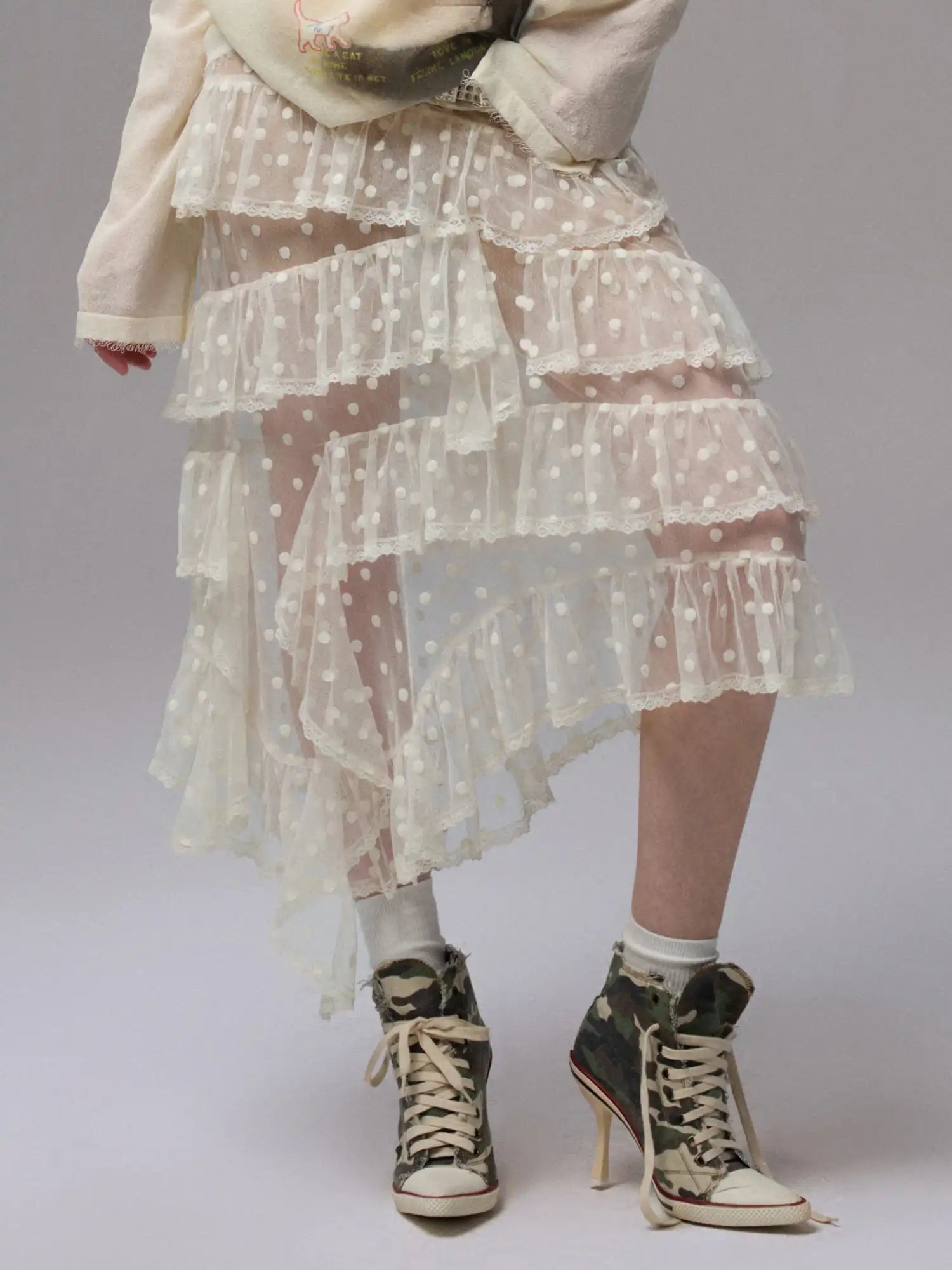 1Jinn Studio Polka Dot Cake Skirt | Canton Collective