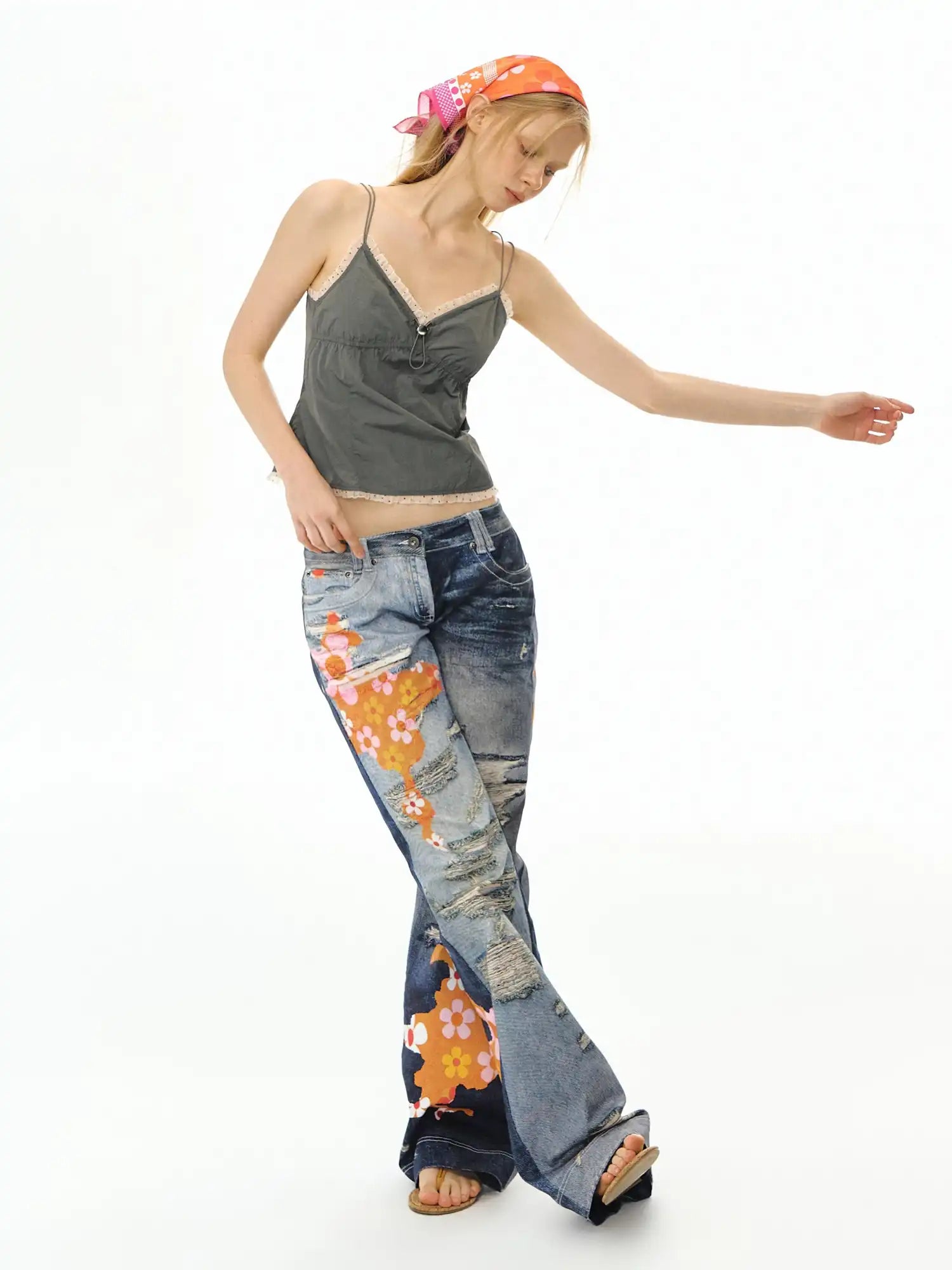 Deleteex Polka Dot Lace Adjustable Camisole | Canton Collective