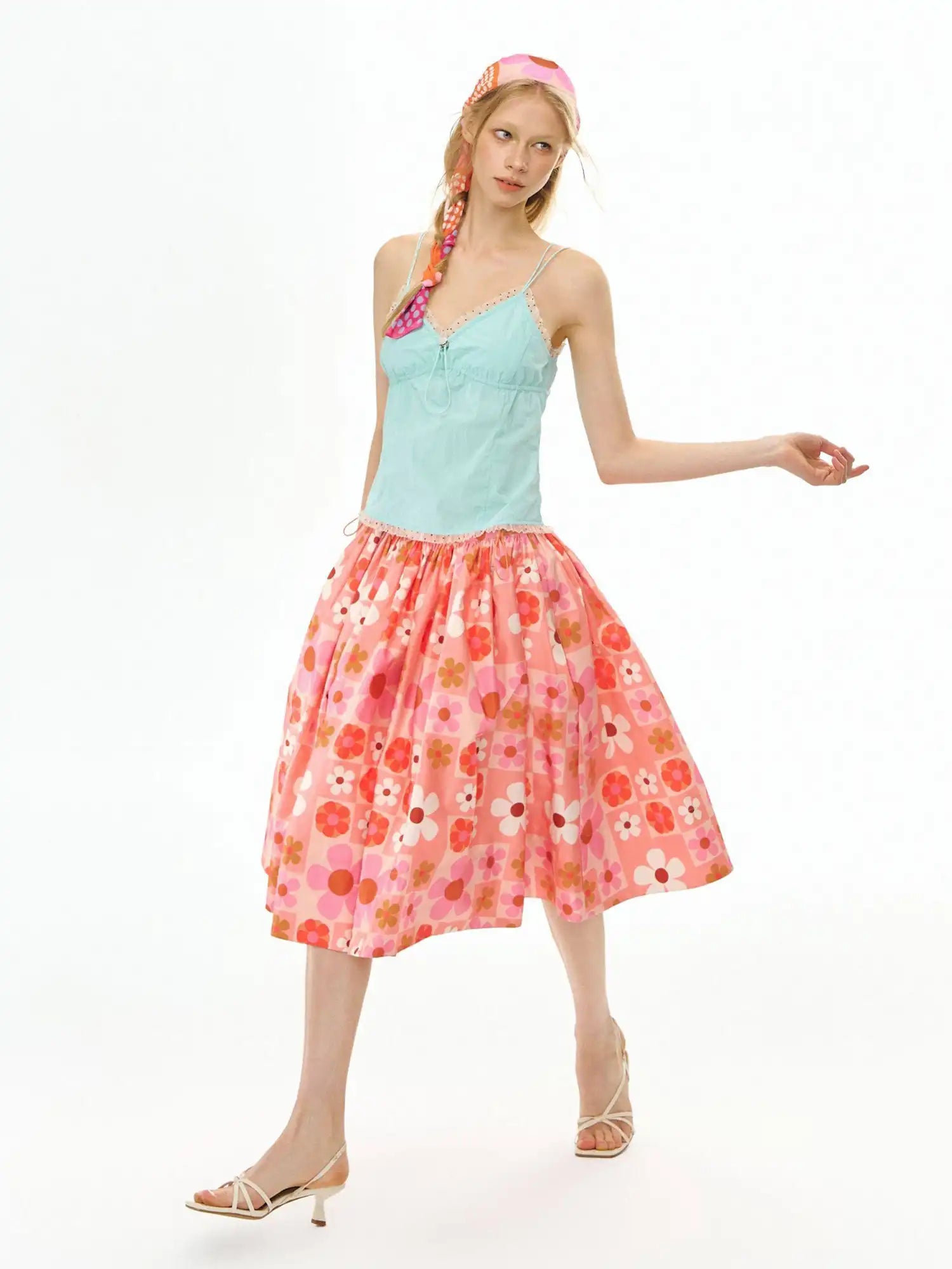 Deleteex Polka Dot Lace Adjustable Camisole | Canton Collective