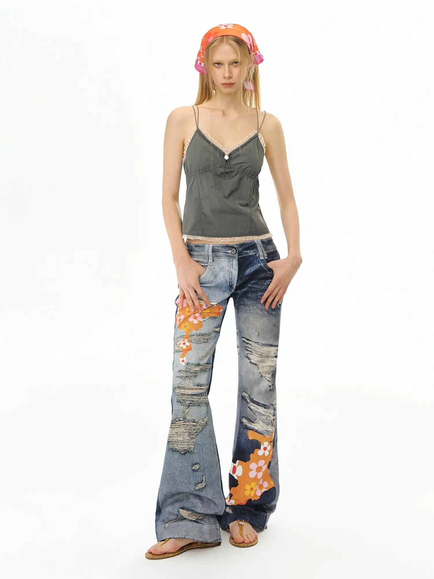 Deleteex Polka Dot Lace Adjustable Camisole | Canton Collective