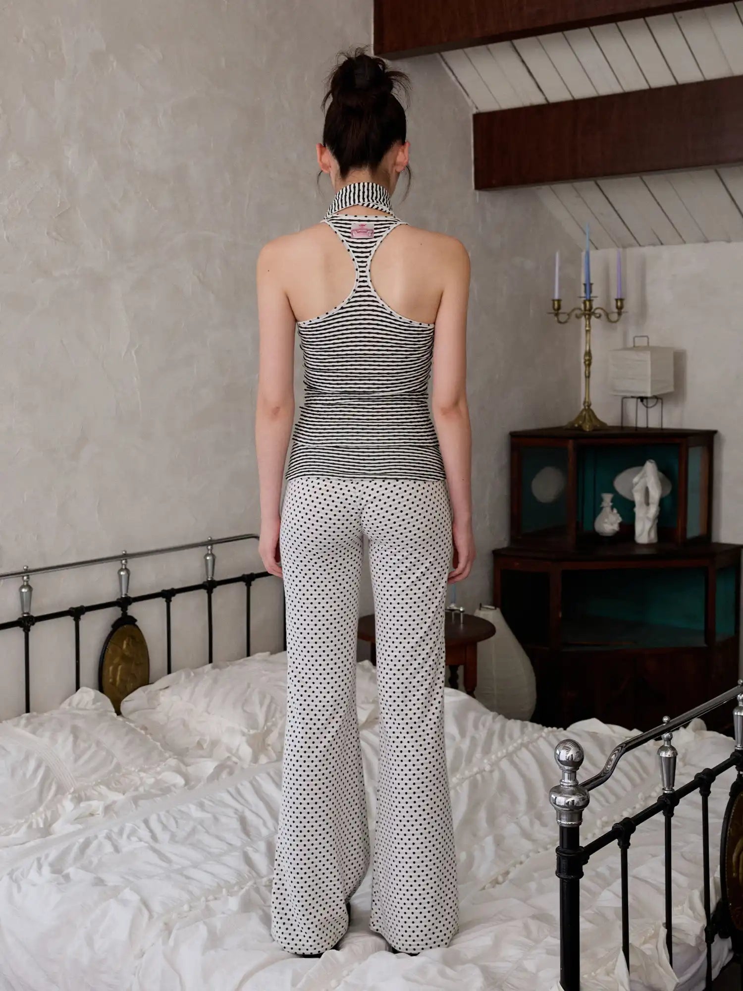 1Jinn Studio Polka Dot Racerback Tank | Canton Collective
