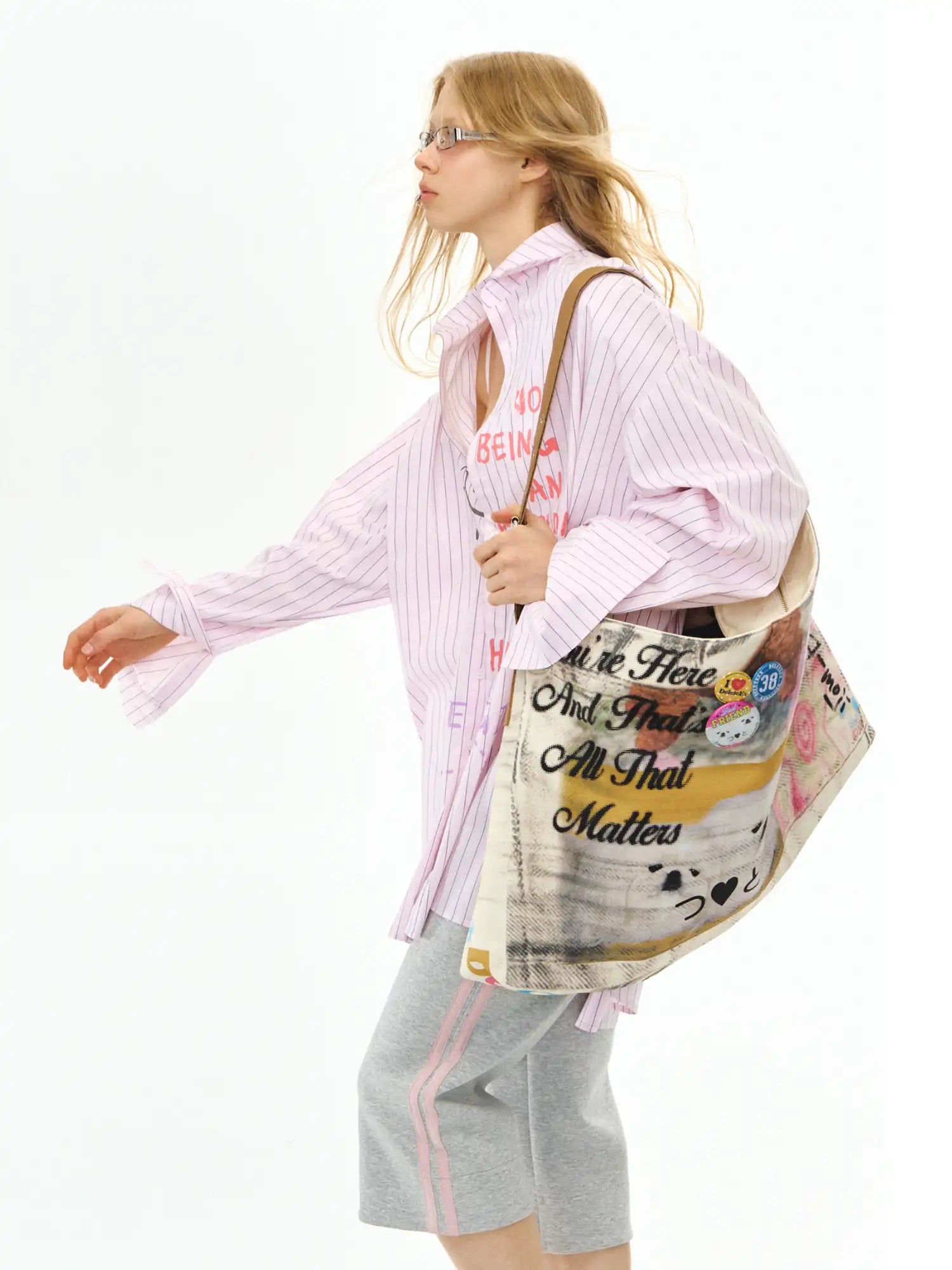 Deleteex Pop Culture Canvas Tote Bag | Canton Collective