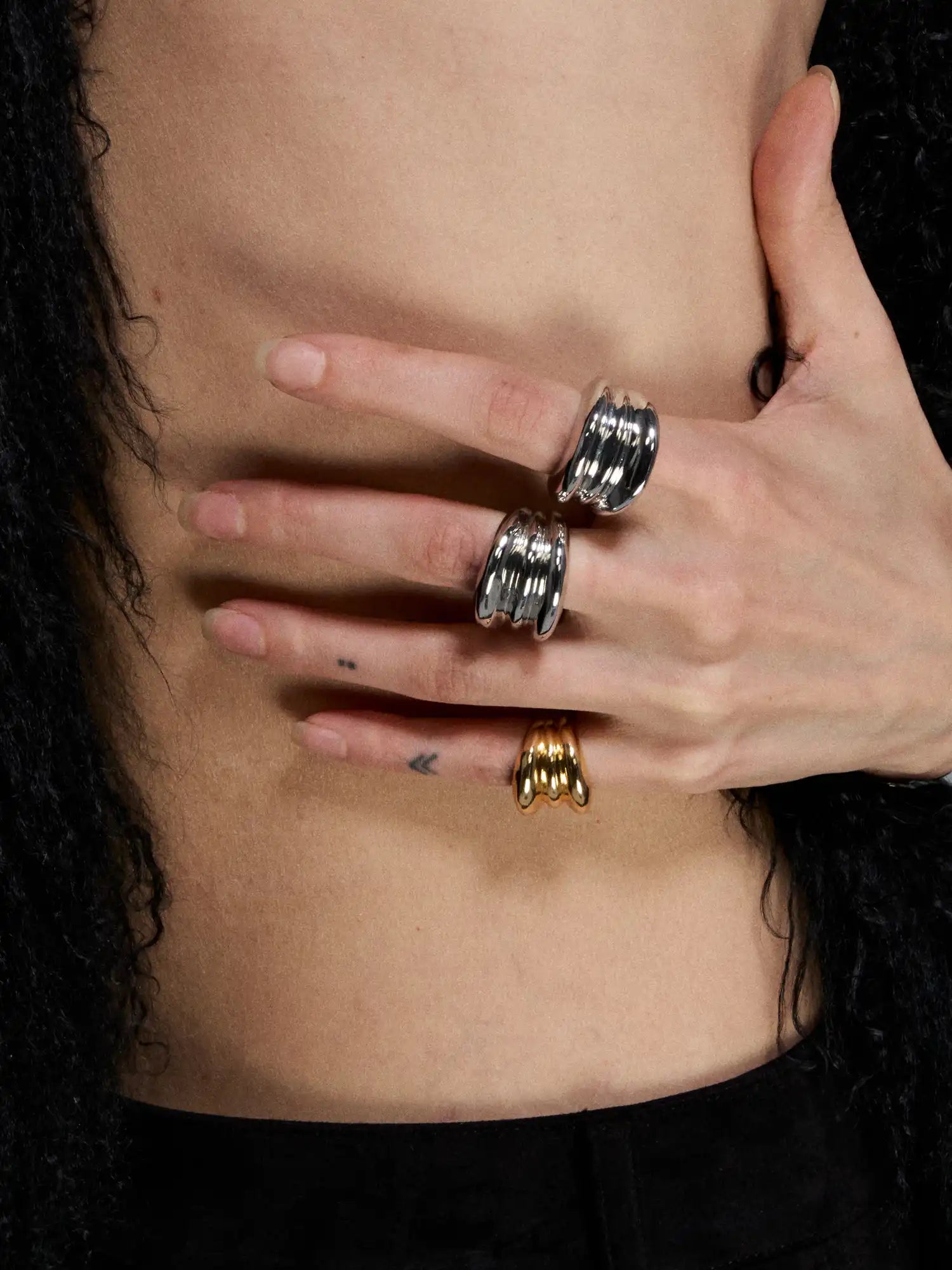 1Jinn M2M Punk Multi-Layered Ring | Canton Collective