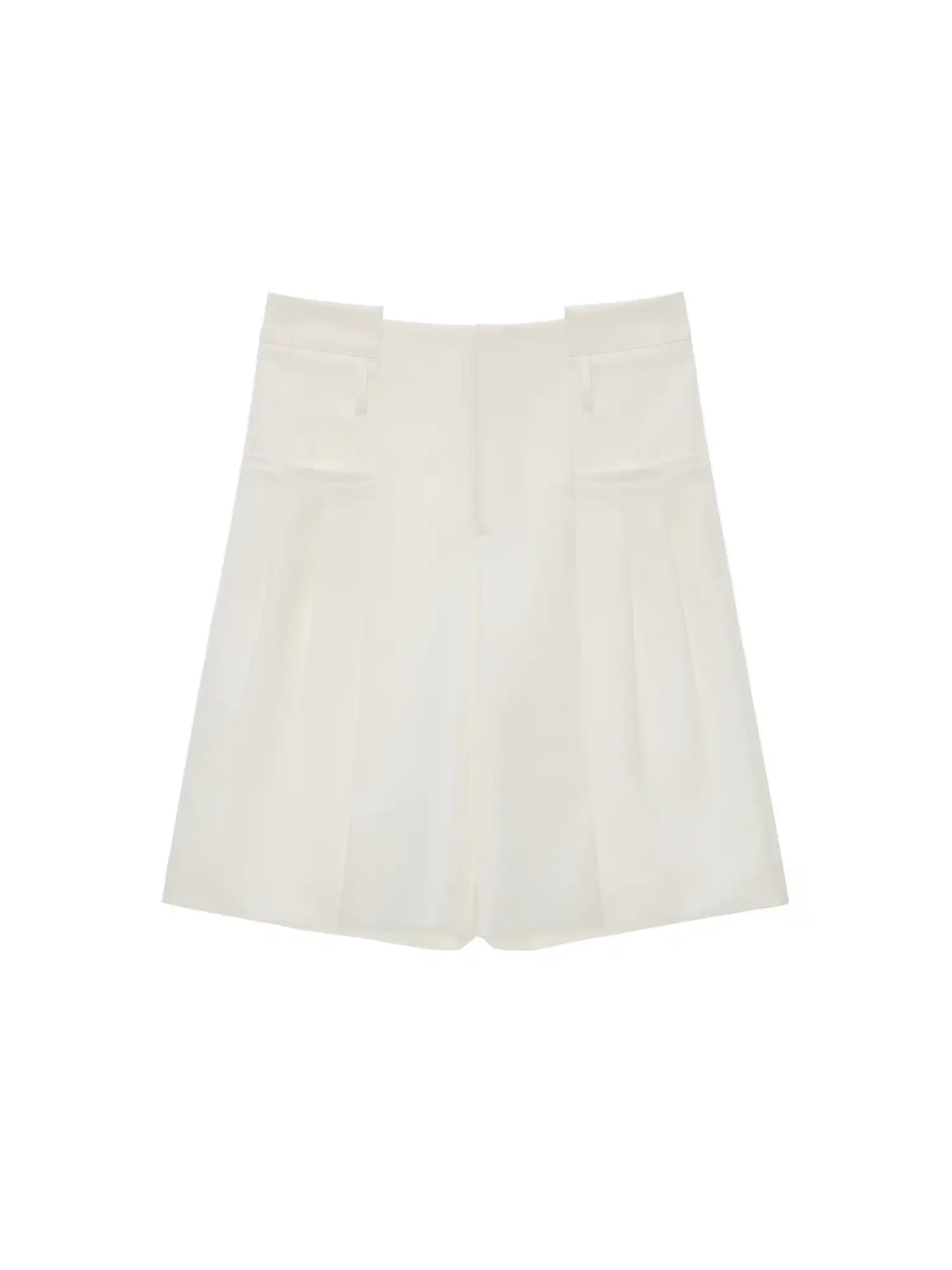 MAMC Quiet Luxury Pleated Bermuda Shorts | Canton Collective