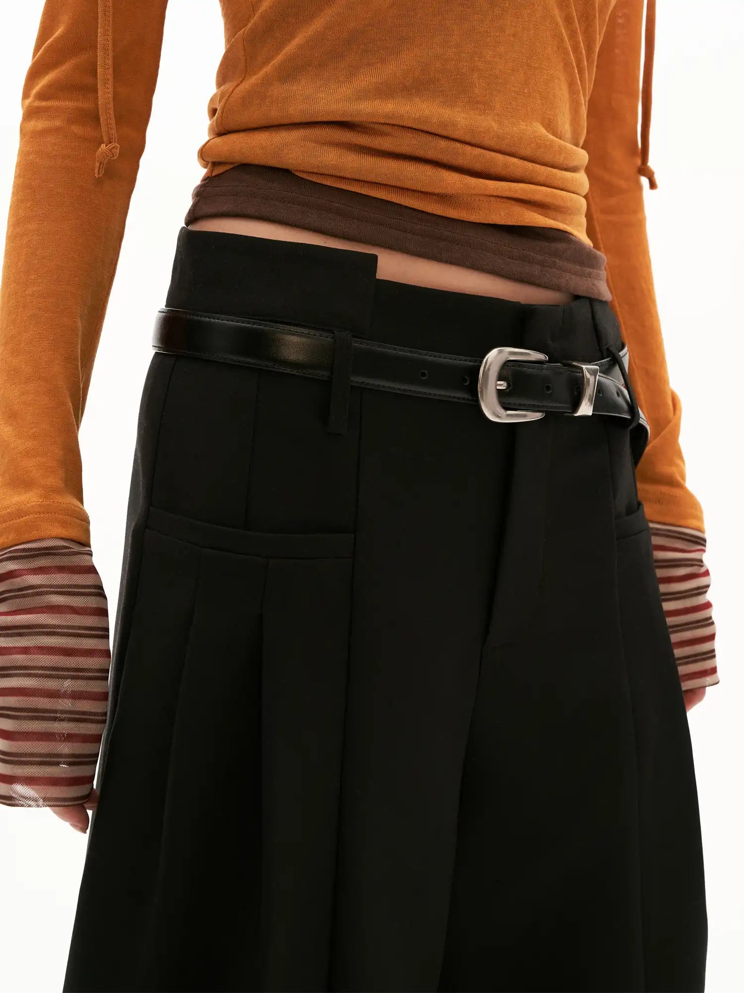 MAMC Quiet Luxury Pleated Bermuda Shorts | Canton Collective