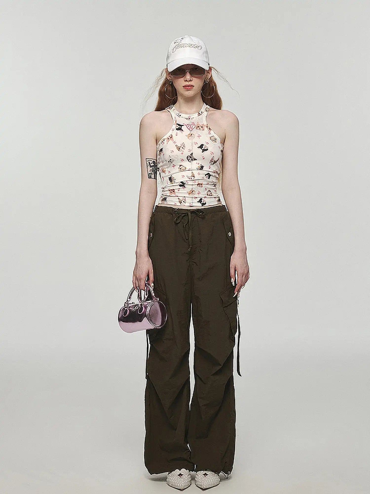 1Jinn Studio Quirky Embroidered Animal Print Tank | Canton Collective