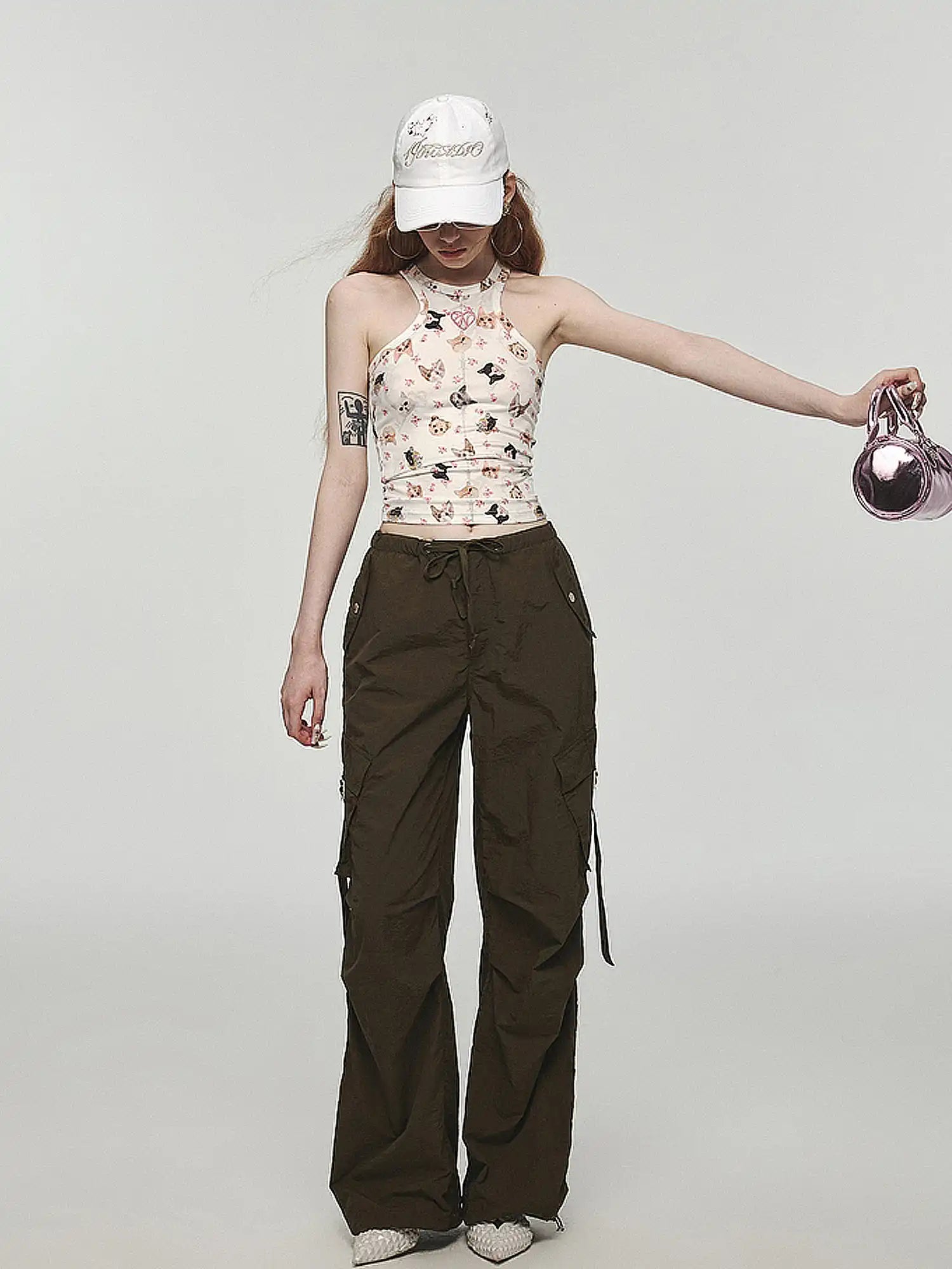 1Jinn Studio Quirky Embroidered Animal Print Tank | Canton Collective