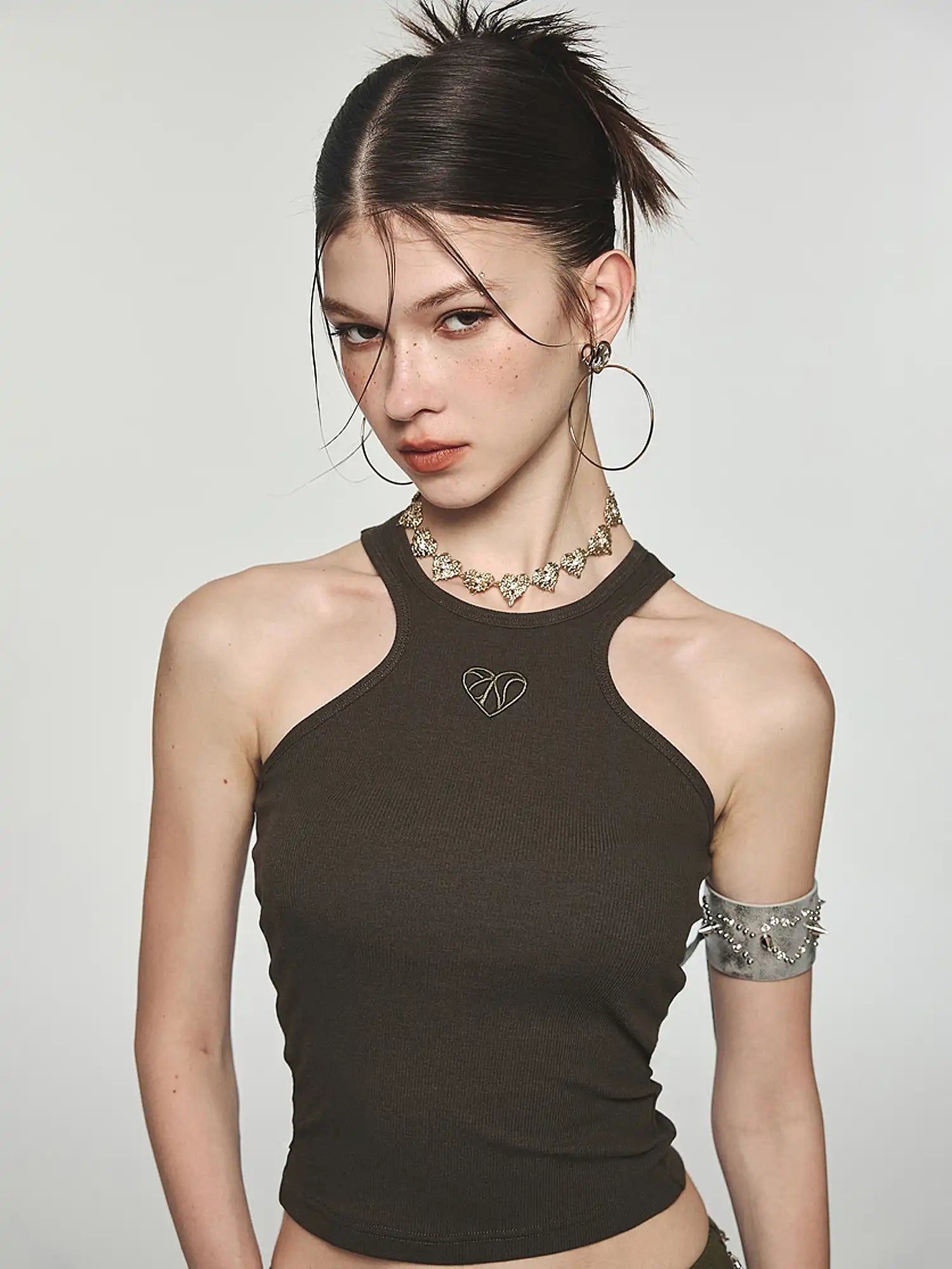 1Jinn Studio Quirky Embroidered Animal Print Tank | Canton Collective