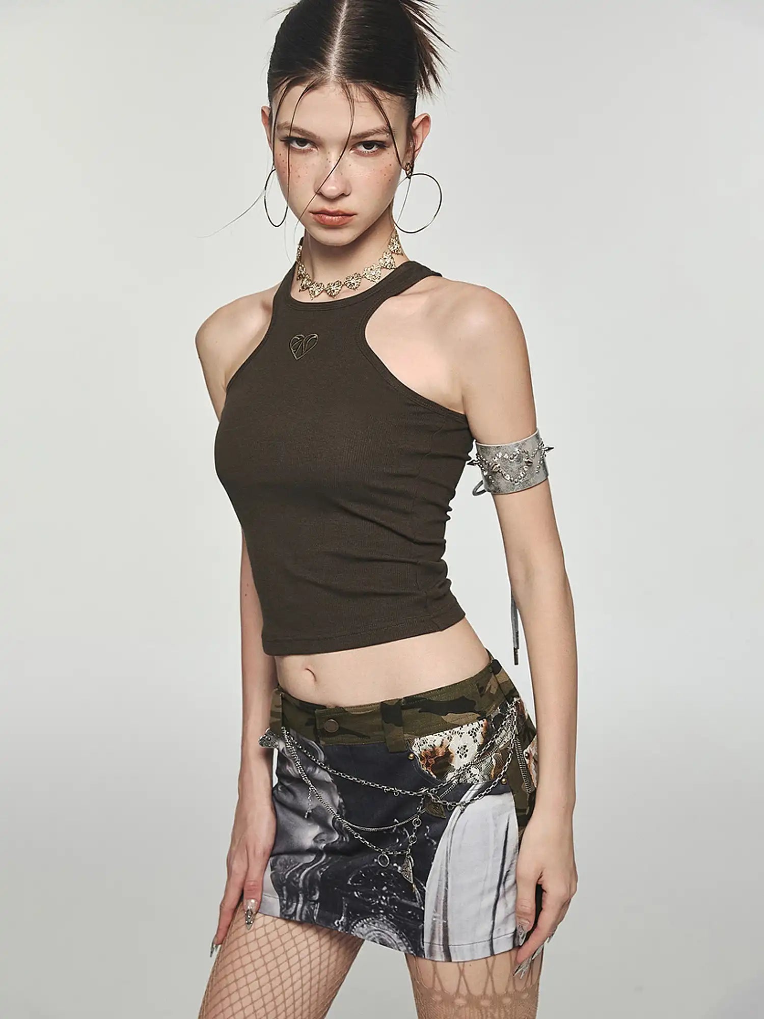 1Jinn Studio Quirky Embroidered Animal Print Tank | Canton Collective