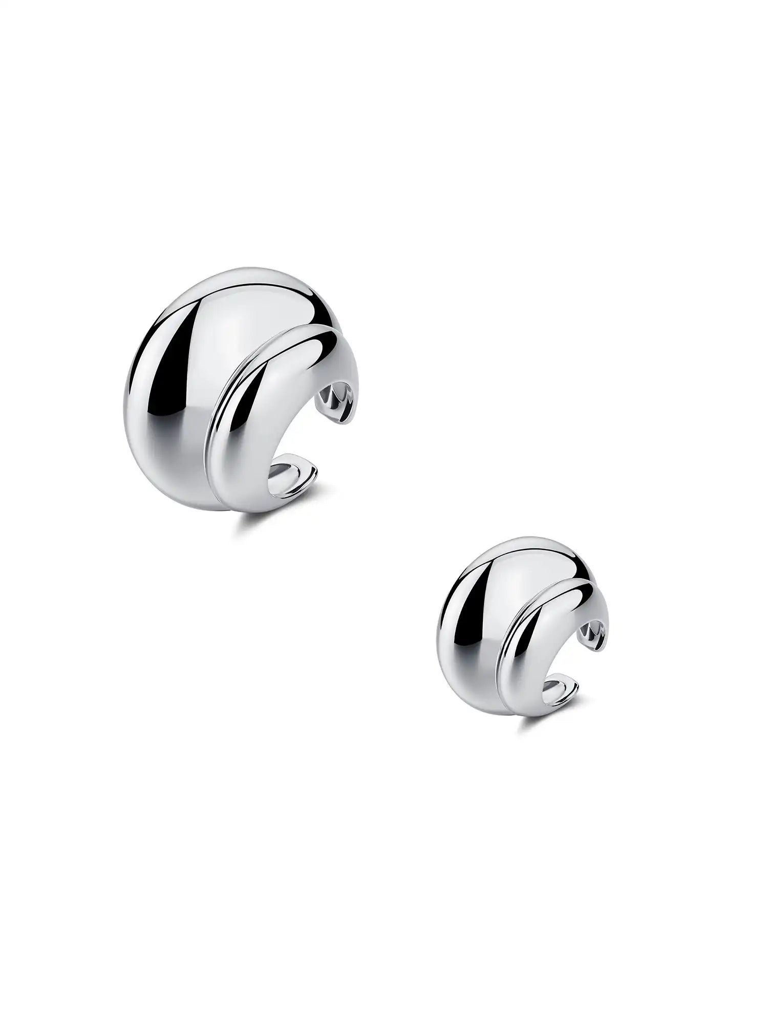 1Jinn M2M Reconstructed Hoop Earrings | Canton Collective