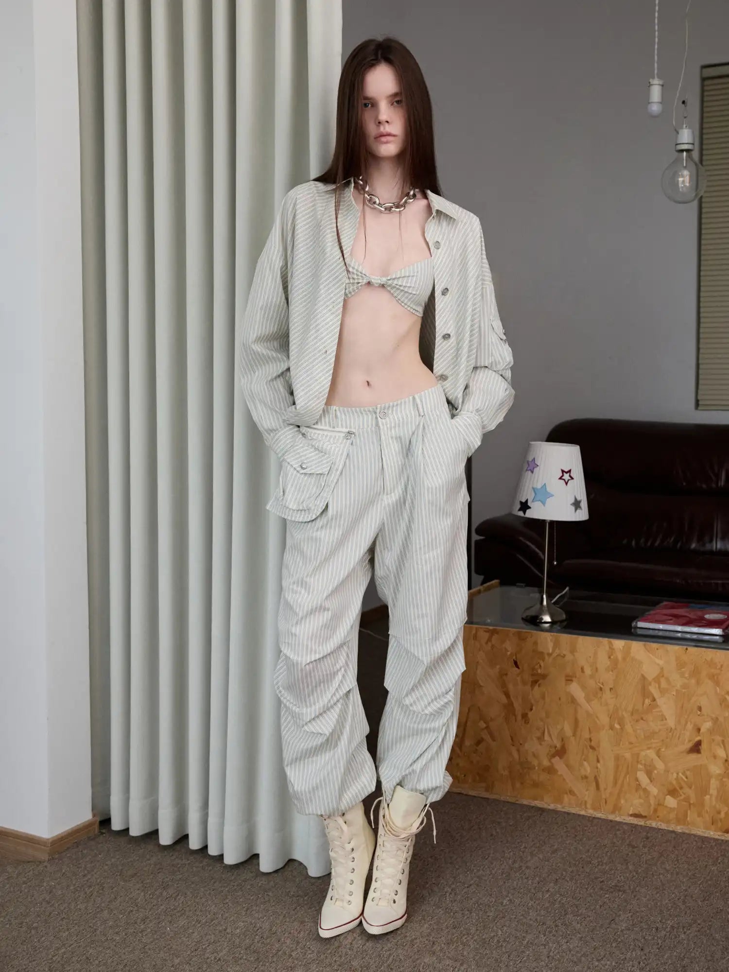1Jinn Studio Relaxed Stripe Suit | Canton Collective