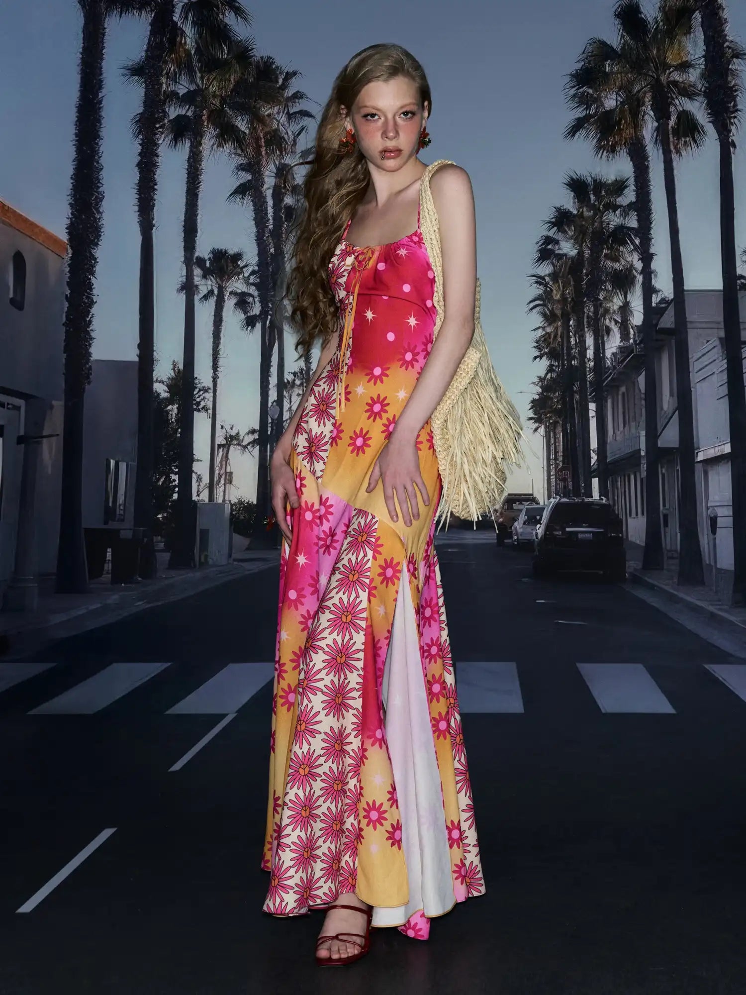 Deleteex Resort Wear Floral Maxi Dress | Canton Collective
