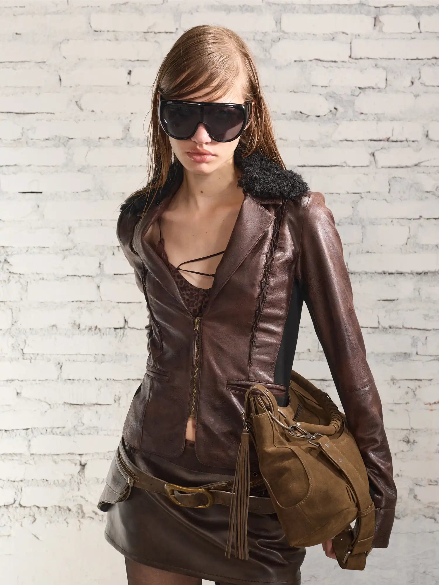 2th Desire Retro Chic Faux Leather Jacket | Canton Collective