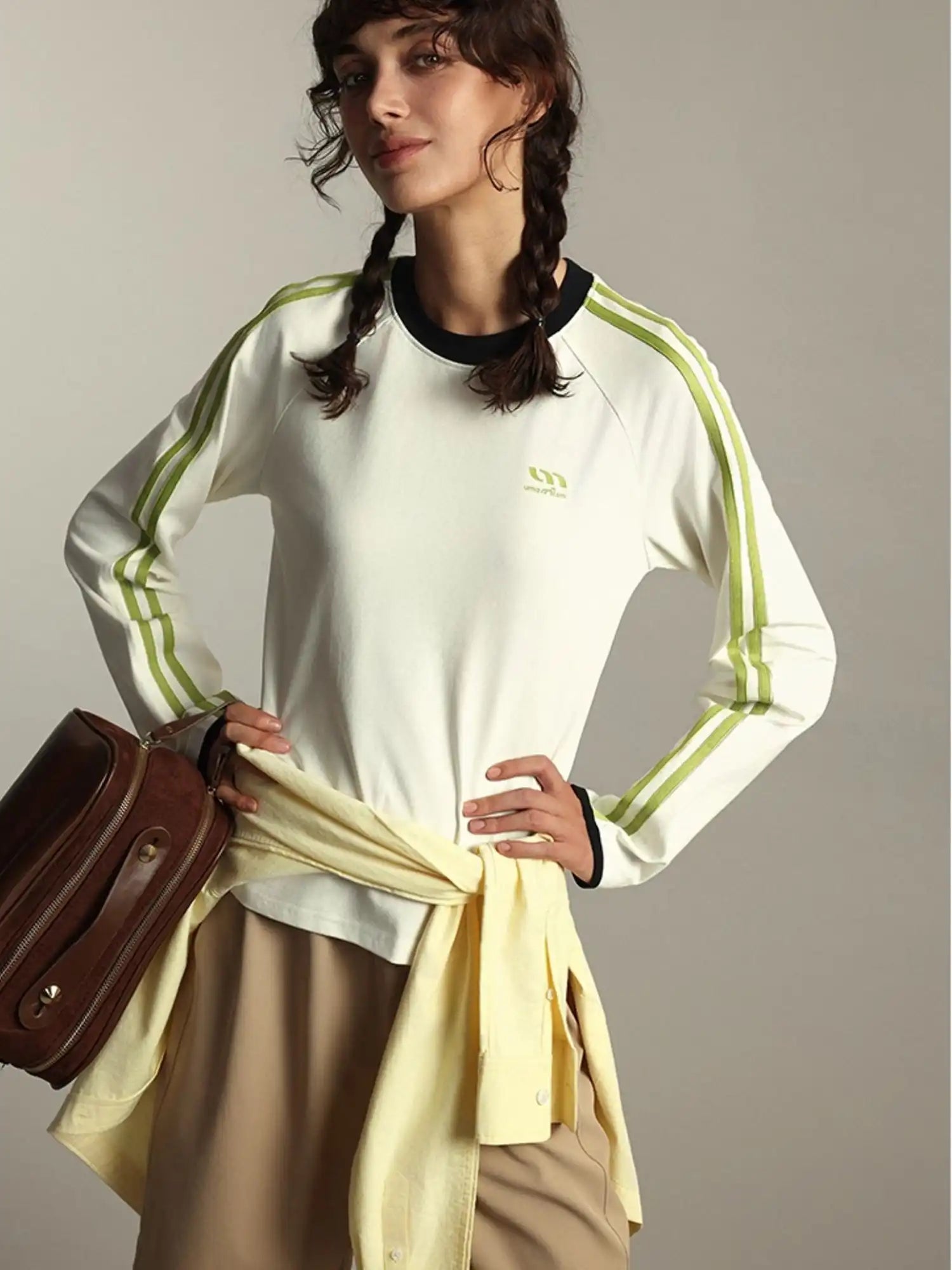 UMAMIISM Retro Stripe Sports Top | Canton Collective