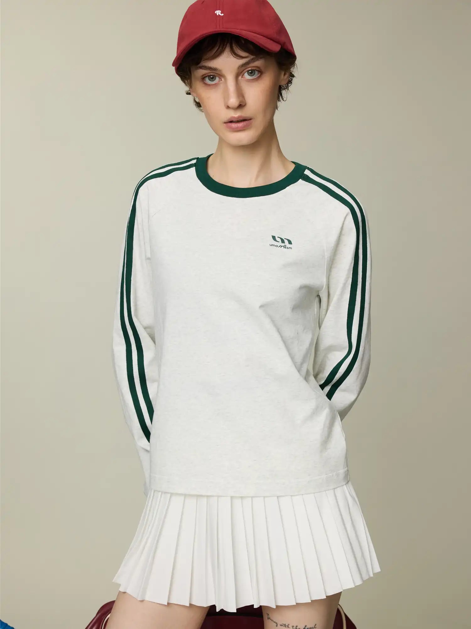 UMAMIISM Retro Stripe Sports Top | Canton Collective