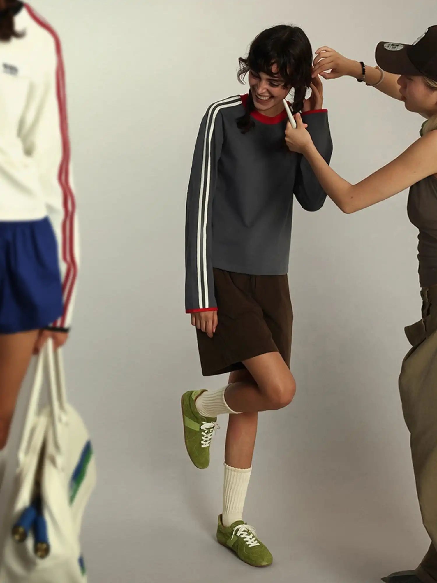UMAMIISM Retro Stripe Sports Top | Canton Collective