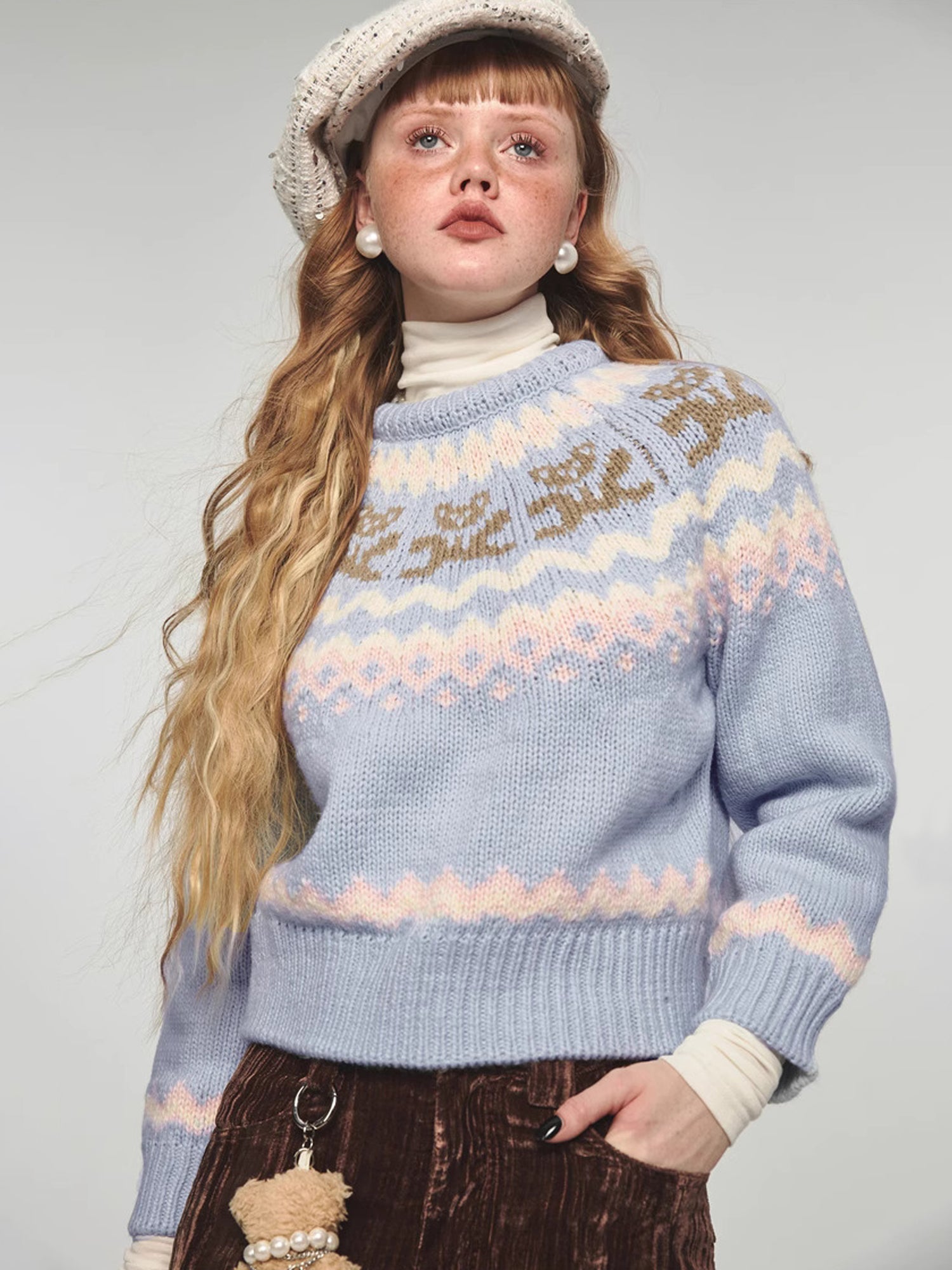 1Jinn Studio Retro Teddy Pullover | Canton Collective