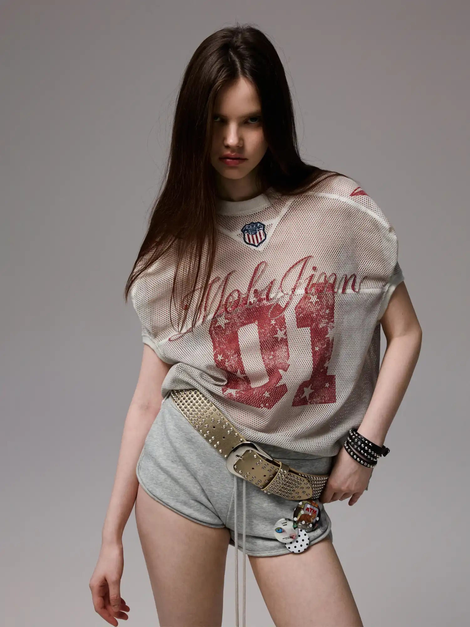 1Jinn Studio Retro rugby jersey Top | Canton Collective