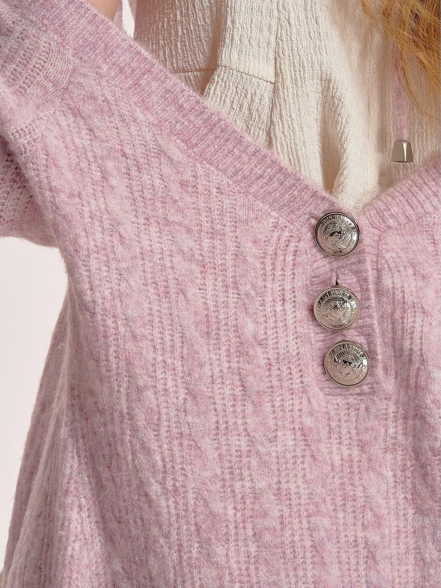 Deleteex Reversible Mohair Cardigan | Canton Collective