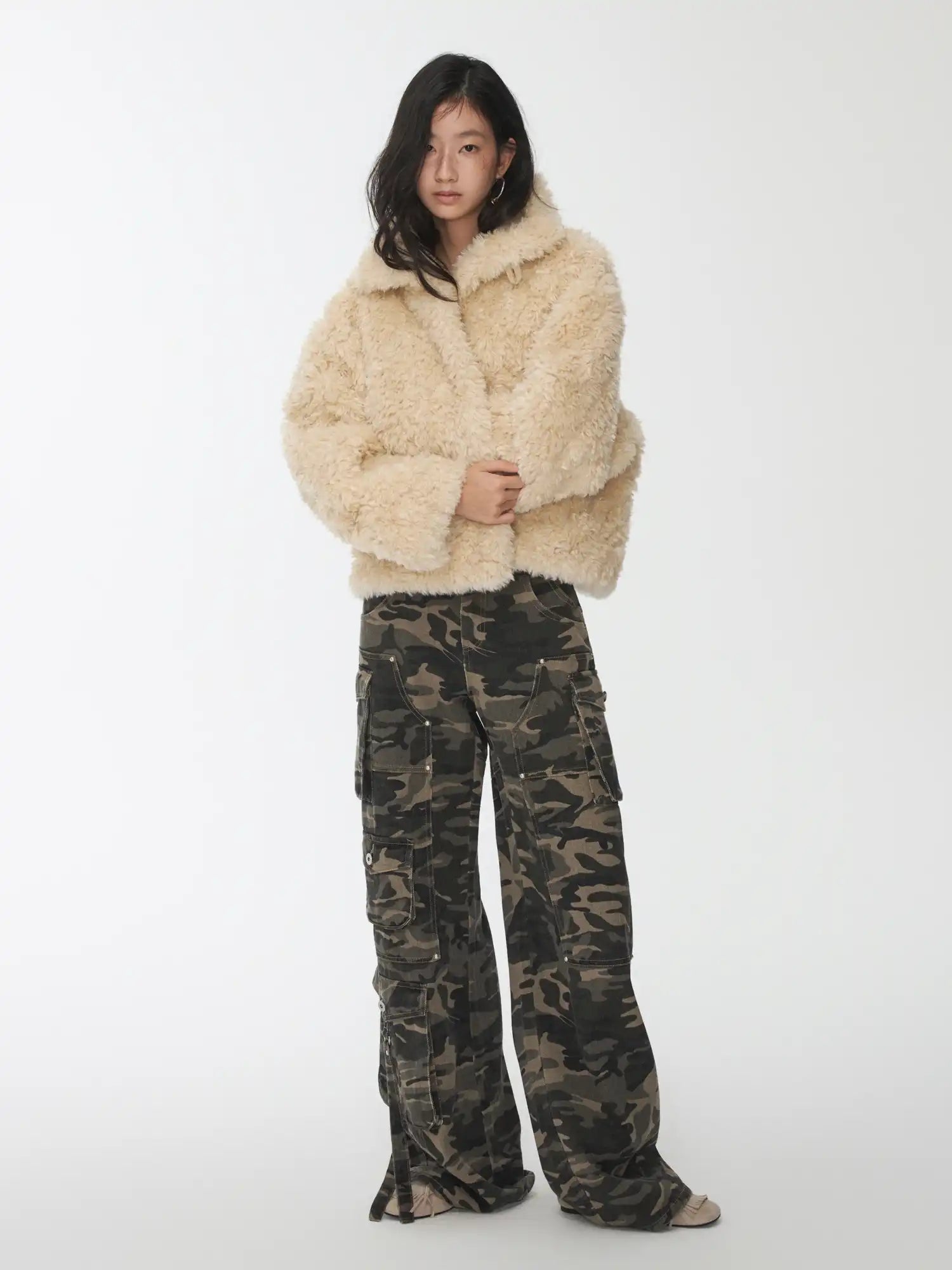 1Jinn Studio Reversible Shearling Suede Jacket | Canton Collective