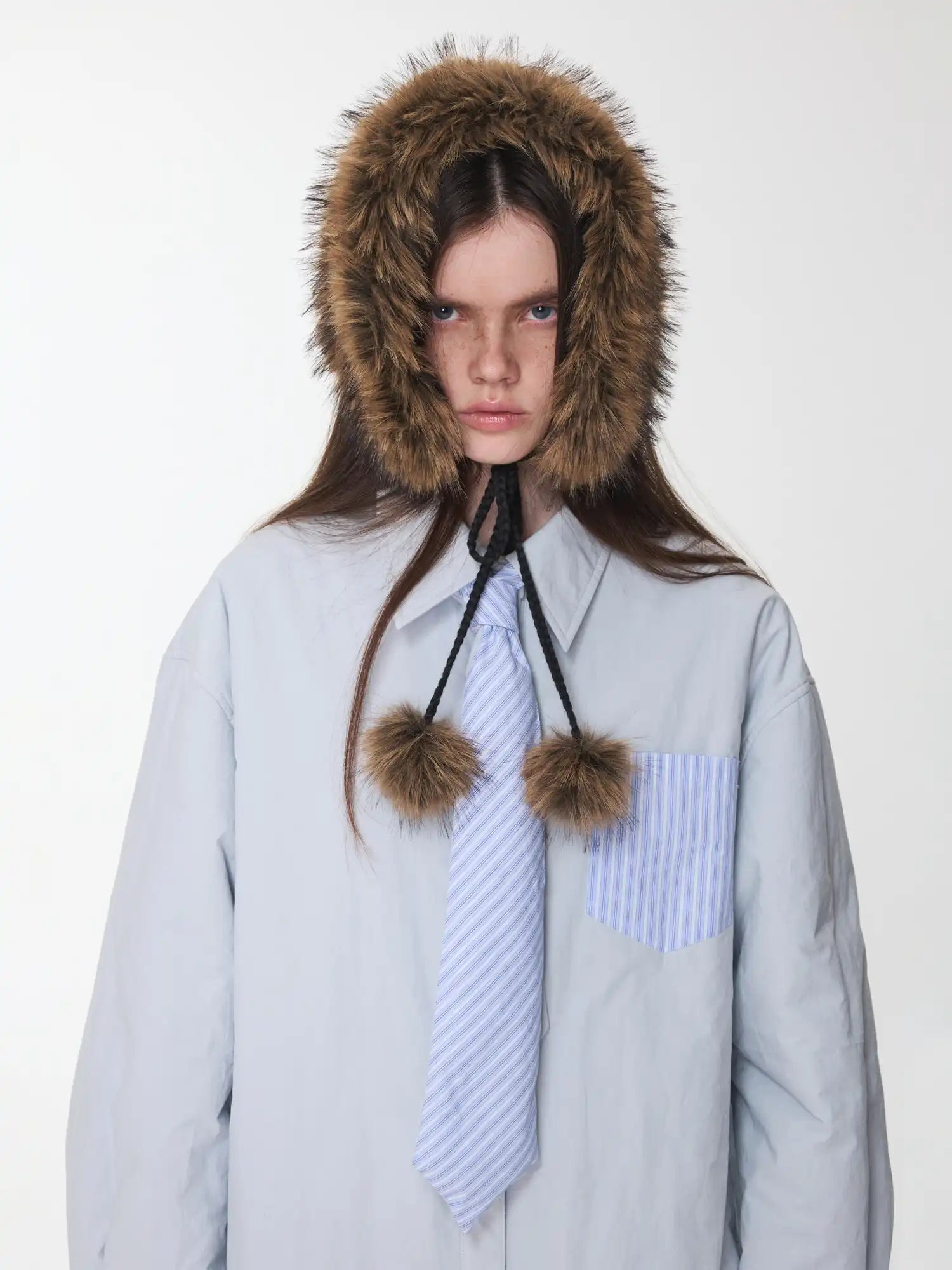 1Jinn Studio Reversible Striped Padded Tie | Canton Collective