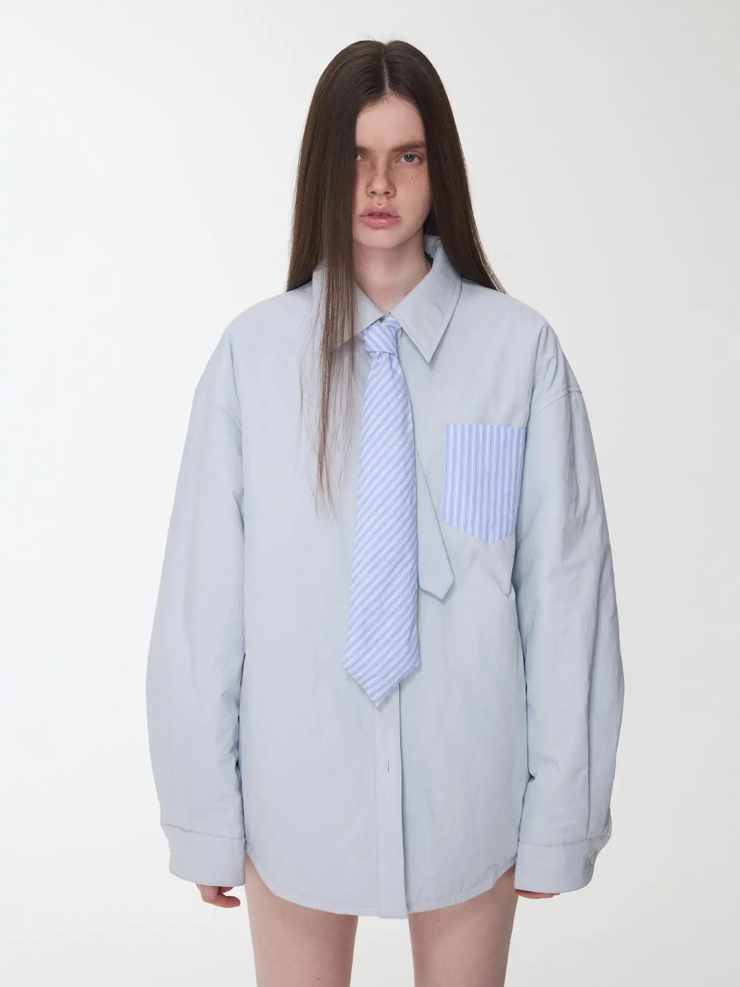 1Jinn Studio Reversible Striped Padded Tie | Canton Collective