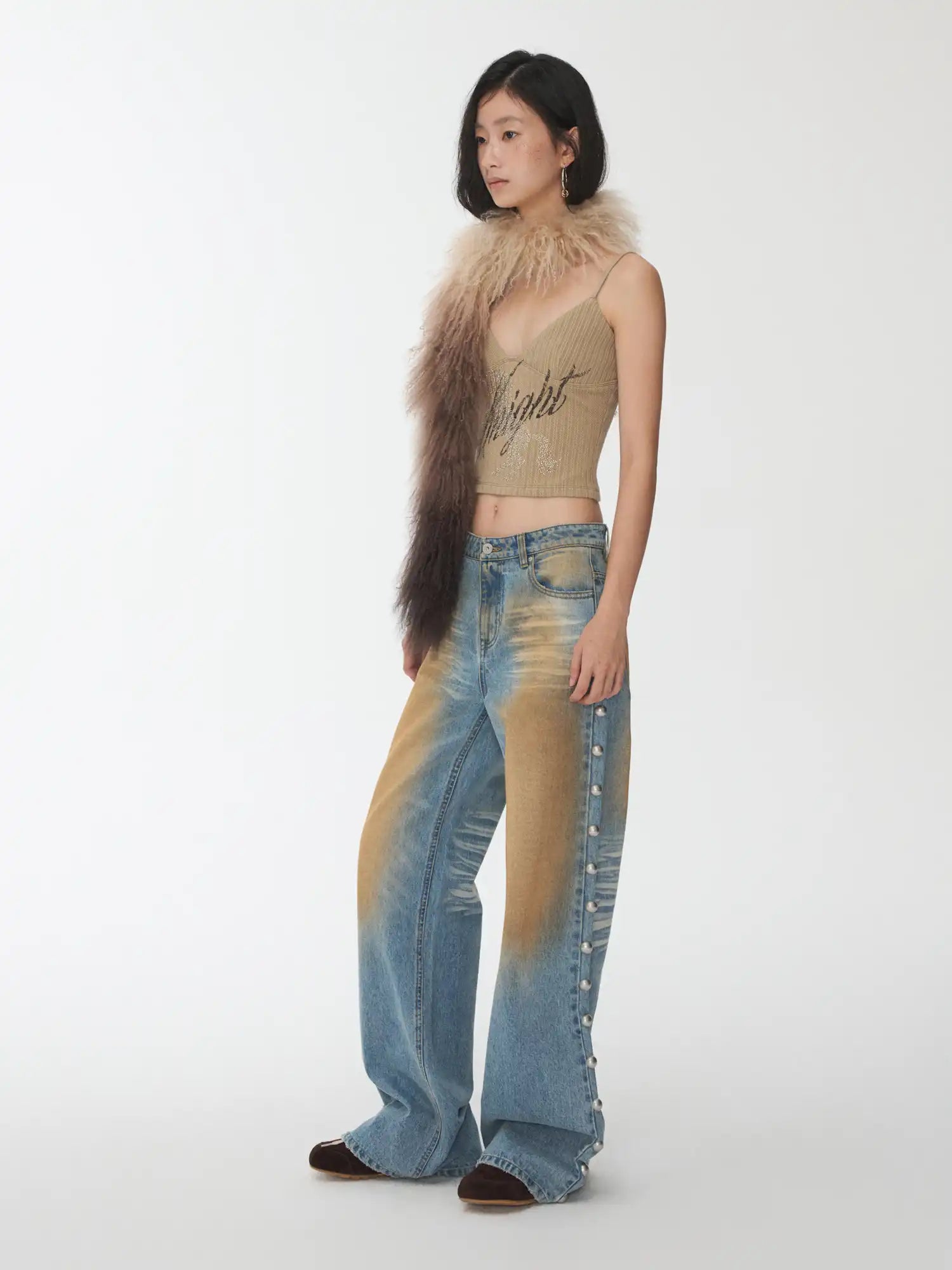 1Jinn Studio Rhinestone Knight Tank | Canton Collective