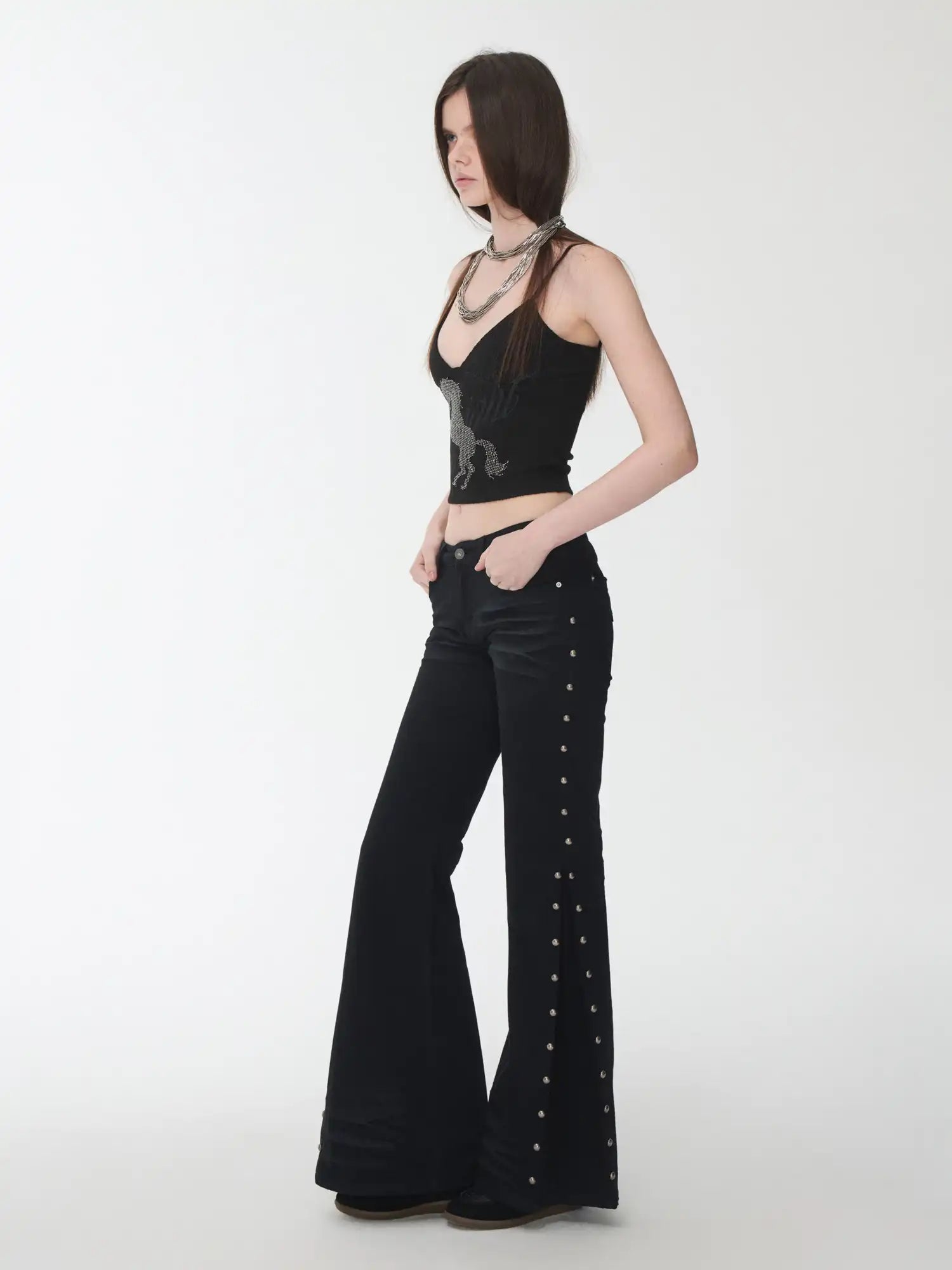 1Jinn Studio Rhinestone Knight Tank | Canton Collective