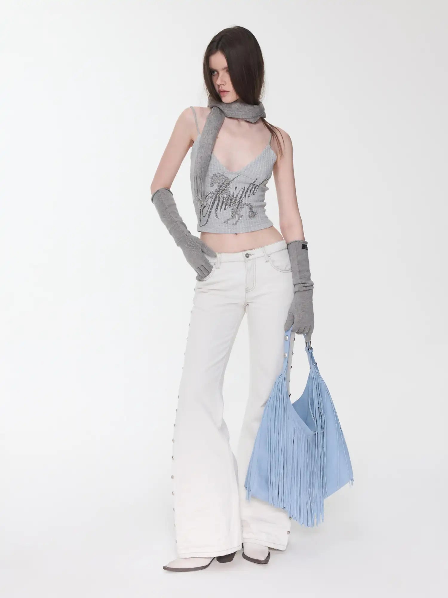 1Jinn Studio Rhinestone Knight Tank | Canton Collective